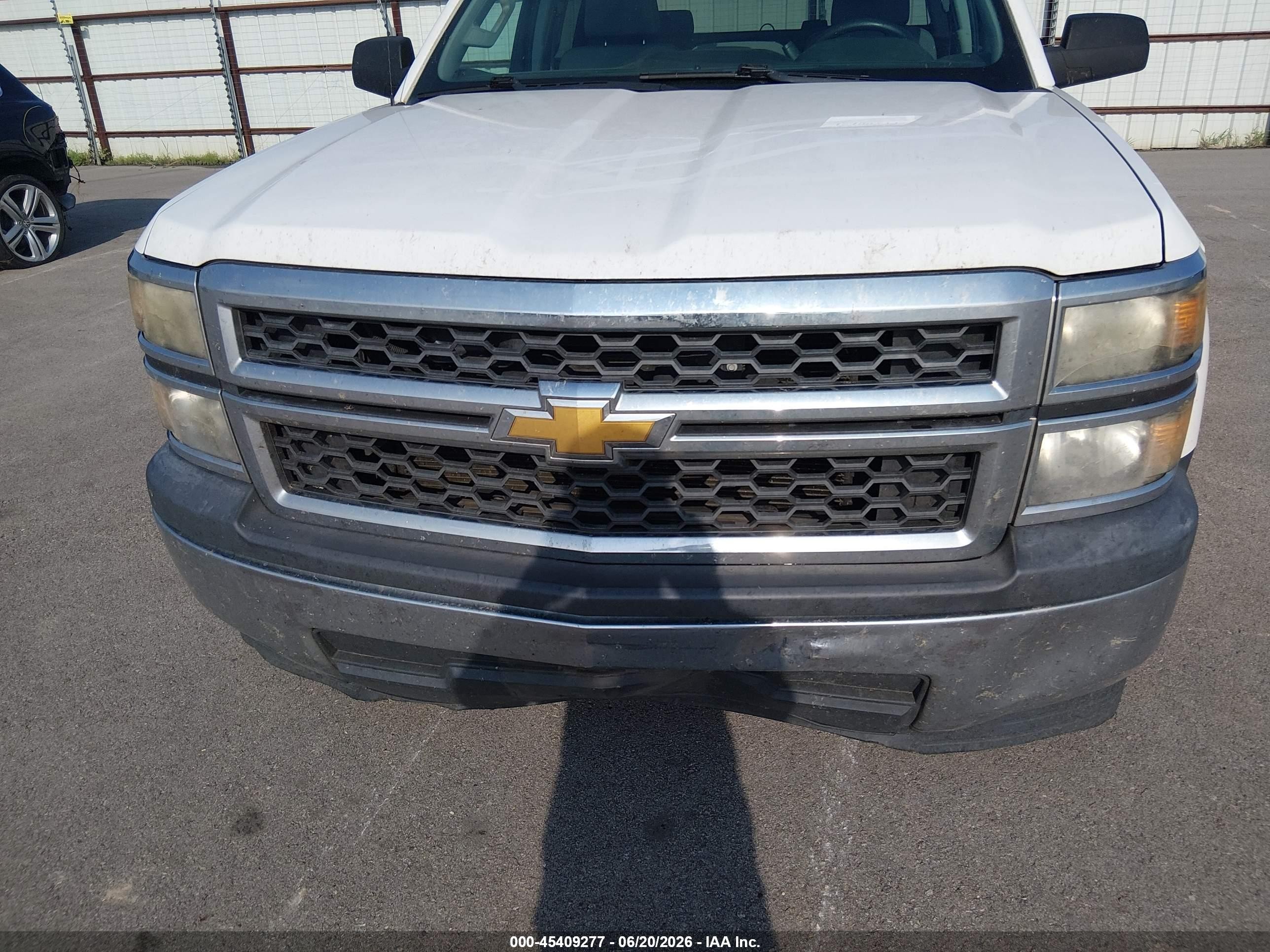 2014 Chevrolet Silverado 1500 Work Truck Белый vin: 3GCPCPEC9EG250471