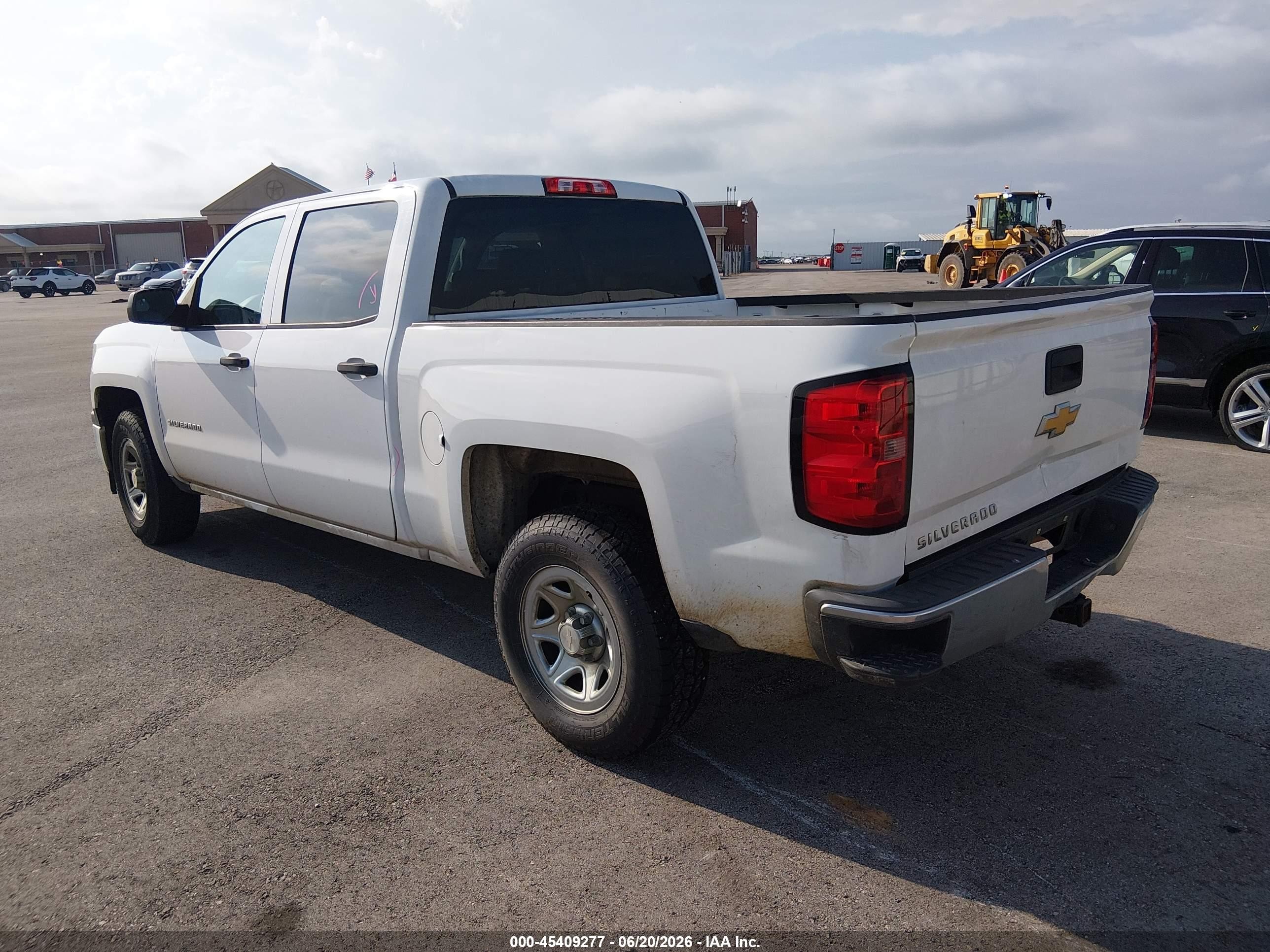 2014 Chevrolet Silverado 1500 Work Truck Белый vin: 3GCPCPEC9EG250471