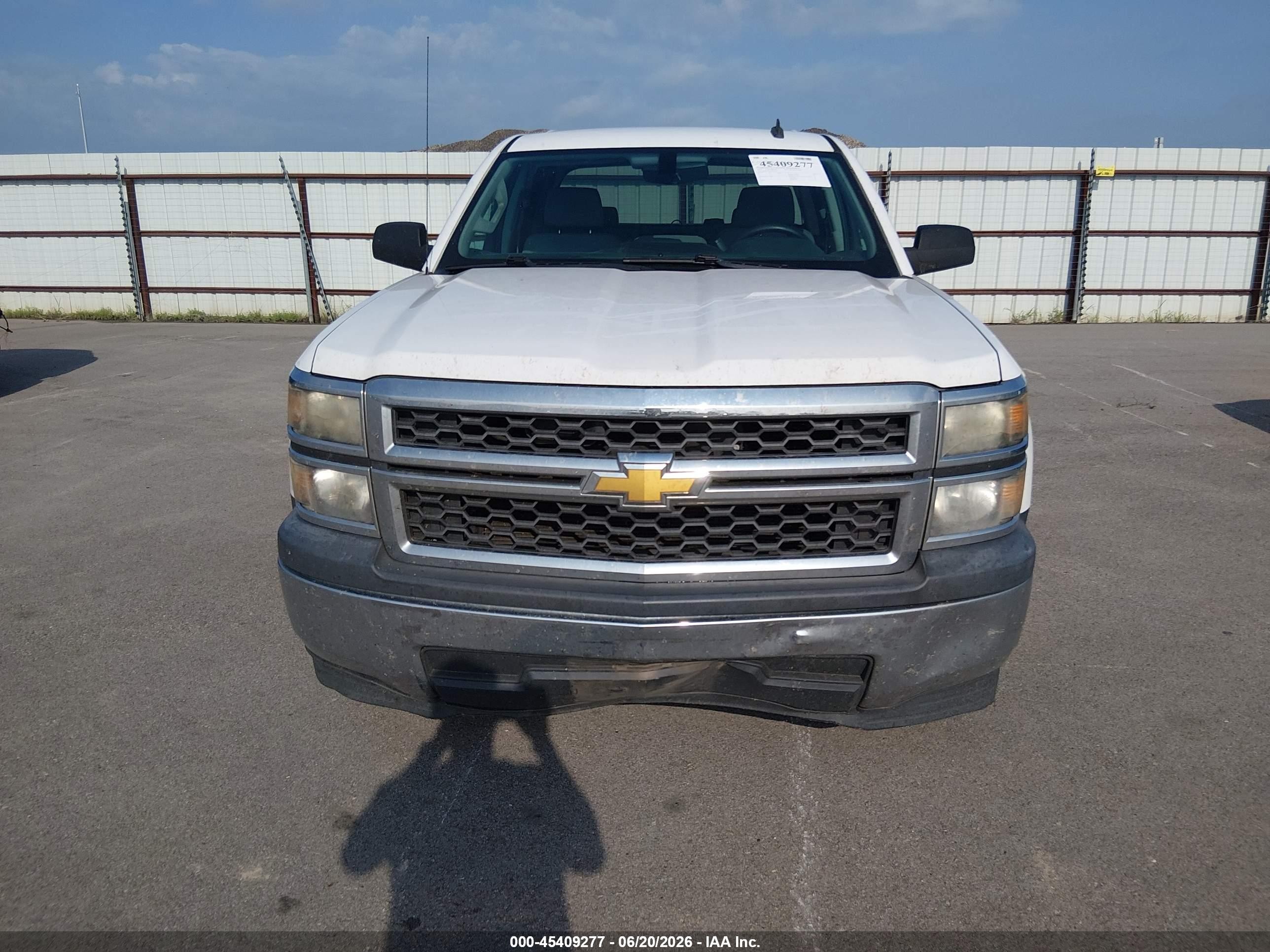2014 Chevrolet Silverado 1500 Work Truck Белый vin: 3GCPCPEC9EG250471