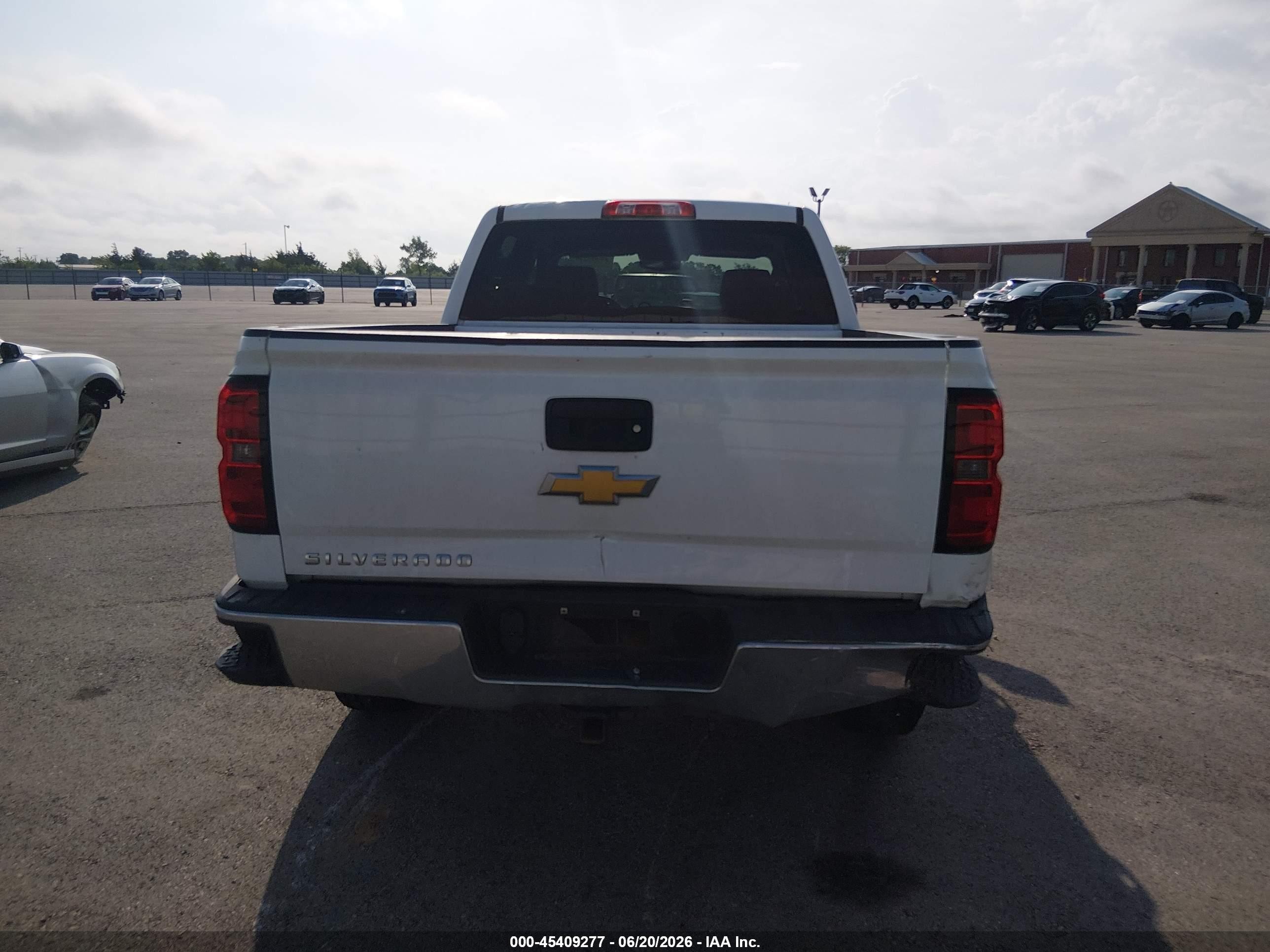 2014 Chevrolet Silverado 1500 Work Truck Белый vin: 3GCPCPEC9EG250471