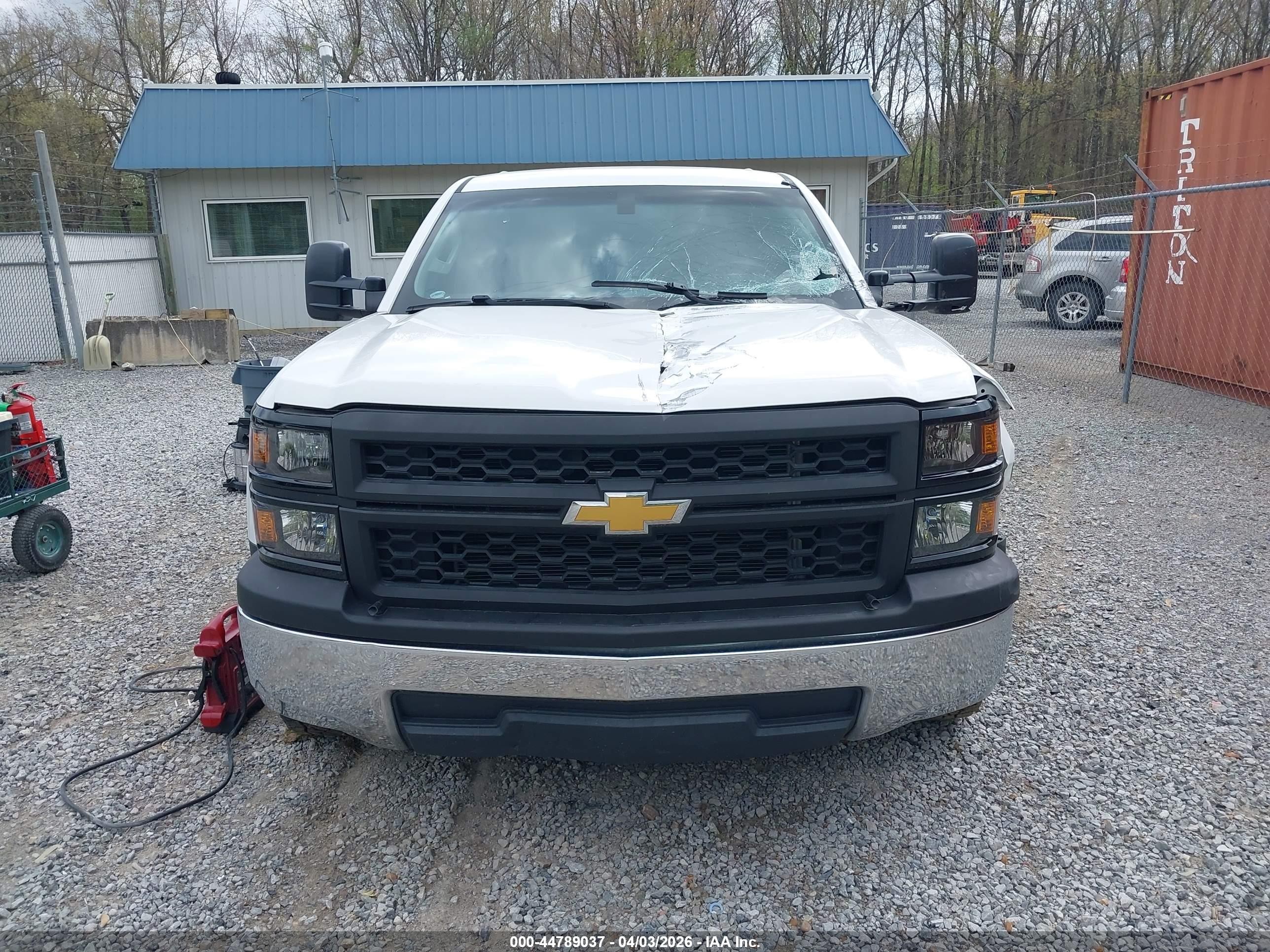 2014 Chevrolet Silverado 1500 Work Truck 1wt Белый vin: 3GCPCPEH1EG187412