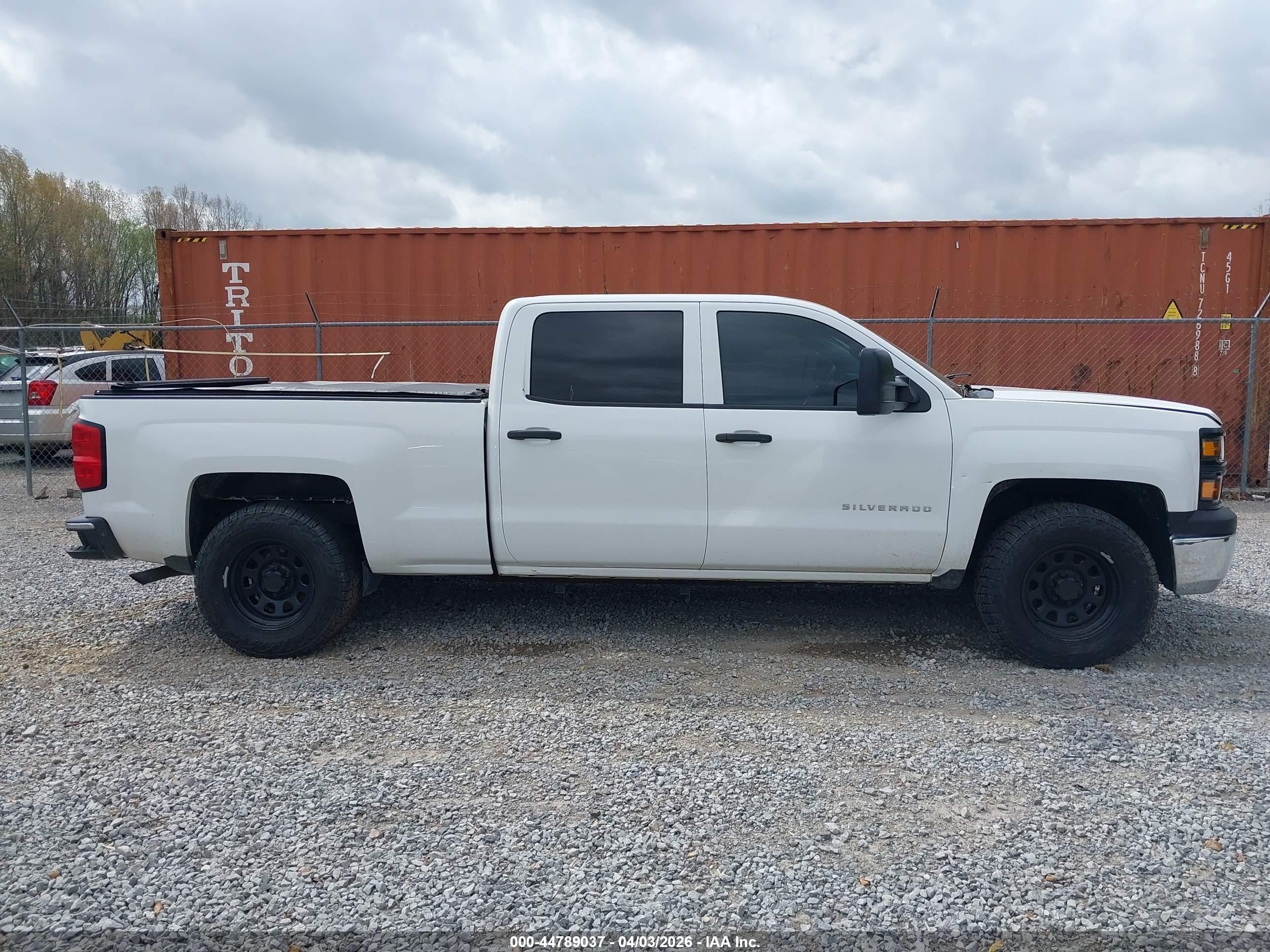 2014 Chevrolet Silverado 1500 Work Truck 1wt Белый vin: 3GCPCPEH1EG187412