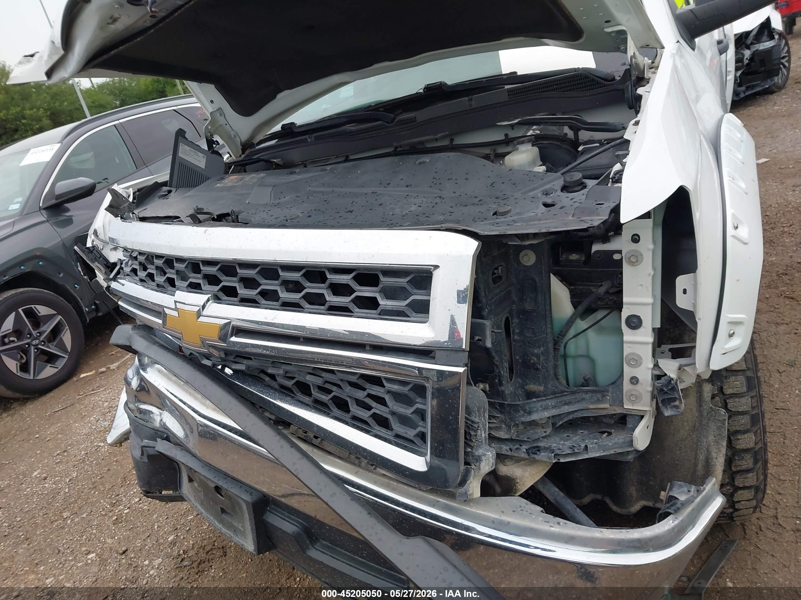 2015 Chevrolet Silverado 1500 Ls White vin: 3GCPCPEH1FG300227