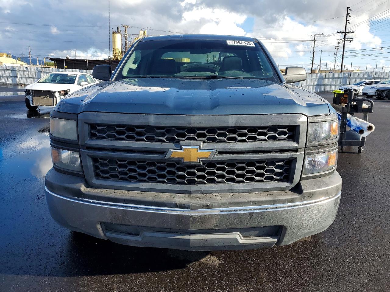 2014 Chevrolet Silverado C1500 Gray vin: 3GCPCPEH2EG329816