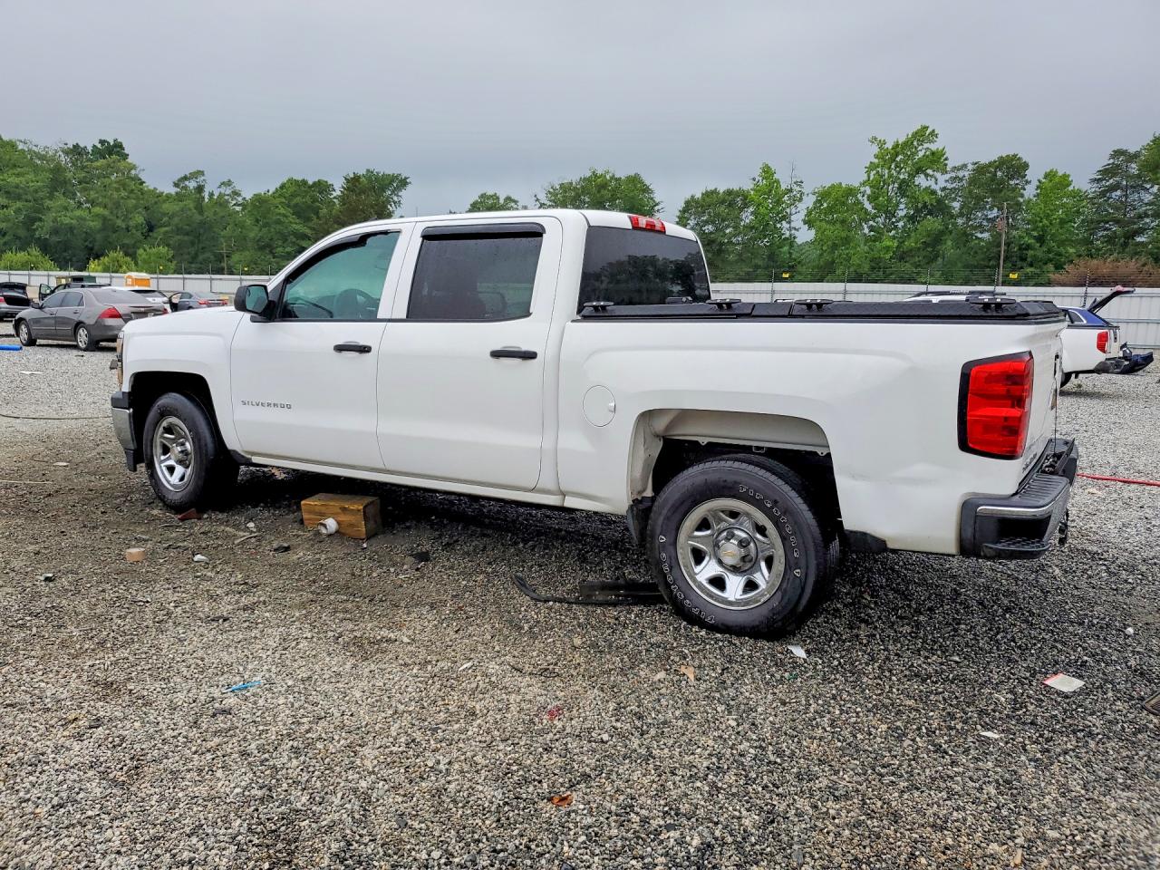 2014 Chevrolet Silverado C1500 White vin: 3GCPCPEH4EG193320