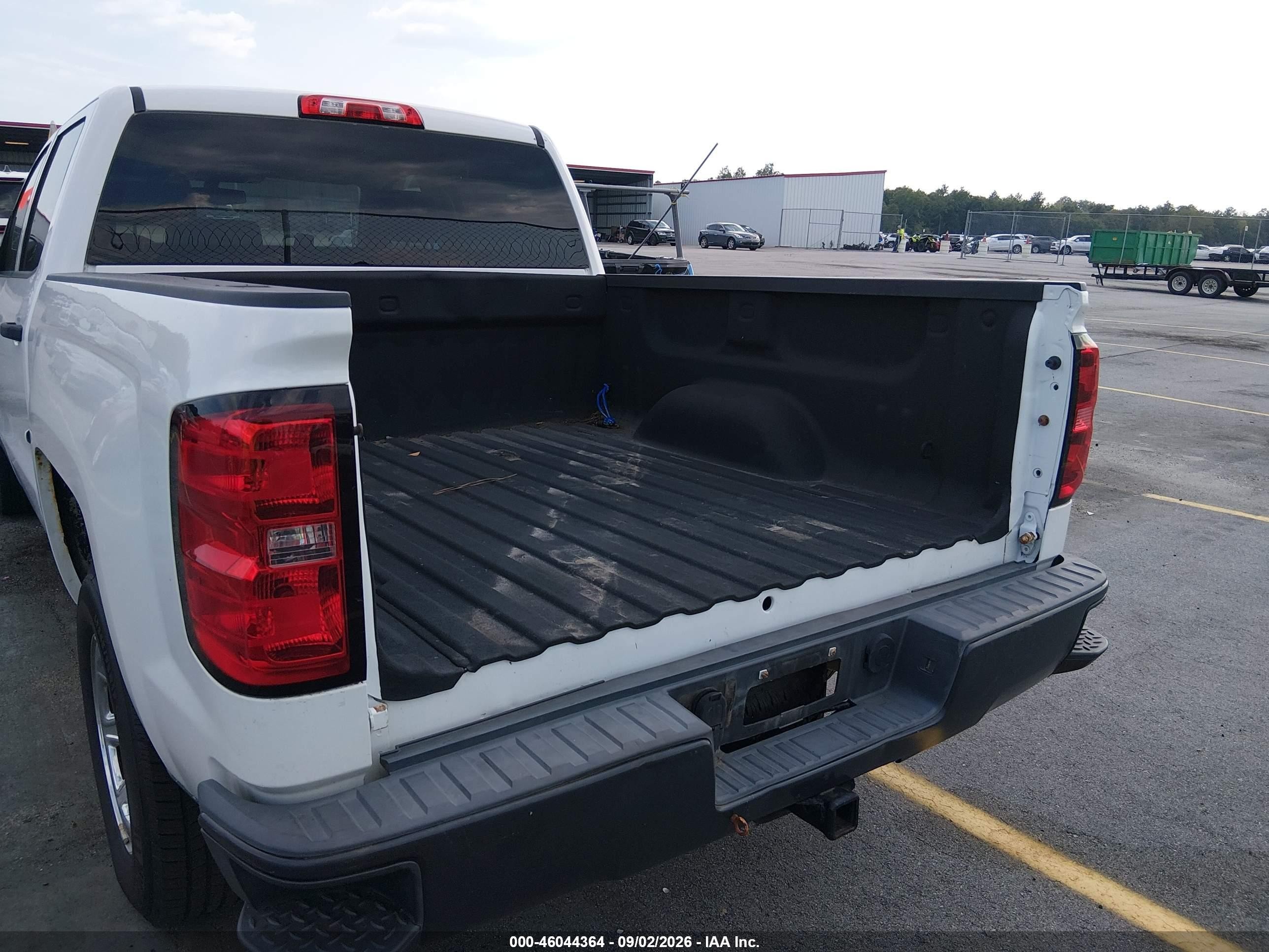 2014 Chevrolet Silverado 1500 Work Truck 2wt White vin: 3GCPCPEH5EG203059