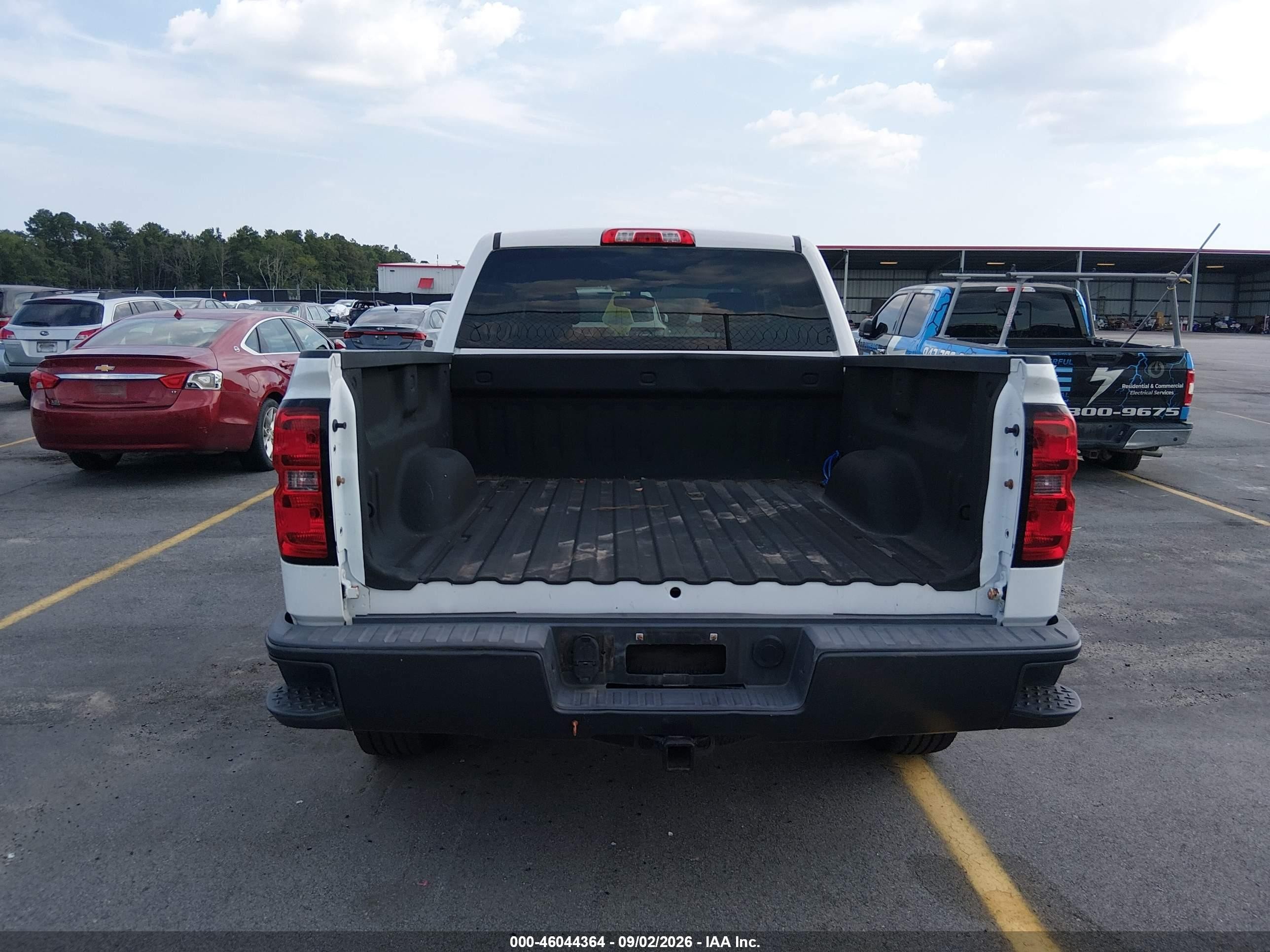 2014 Chevrolet Silverado 1500 Work Truck 2wt White vin: 3GCPCPEH5EG203059
