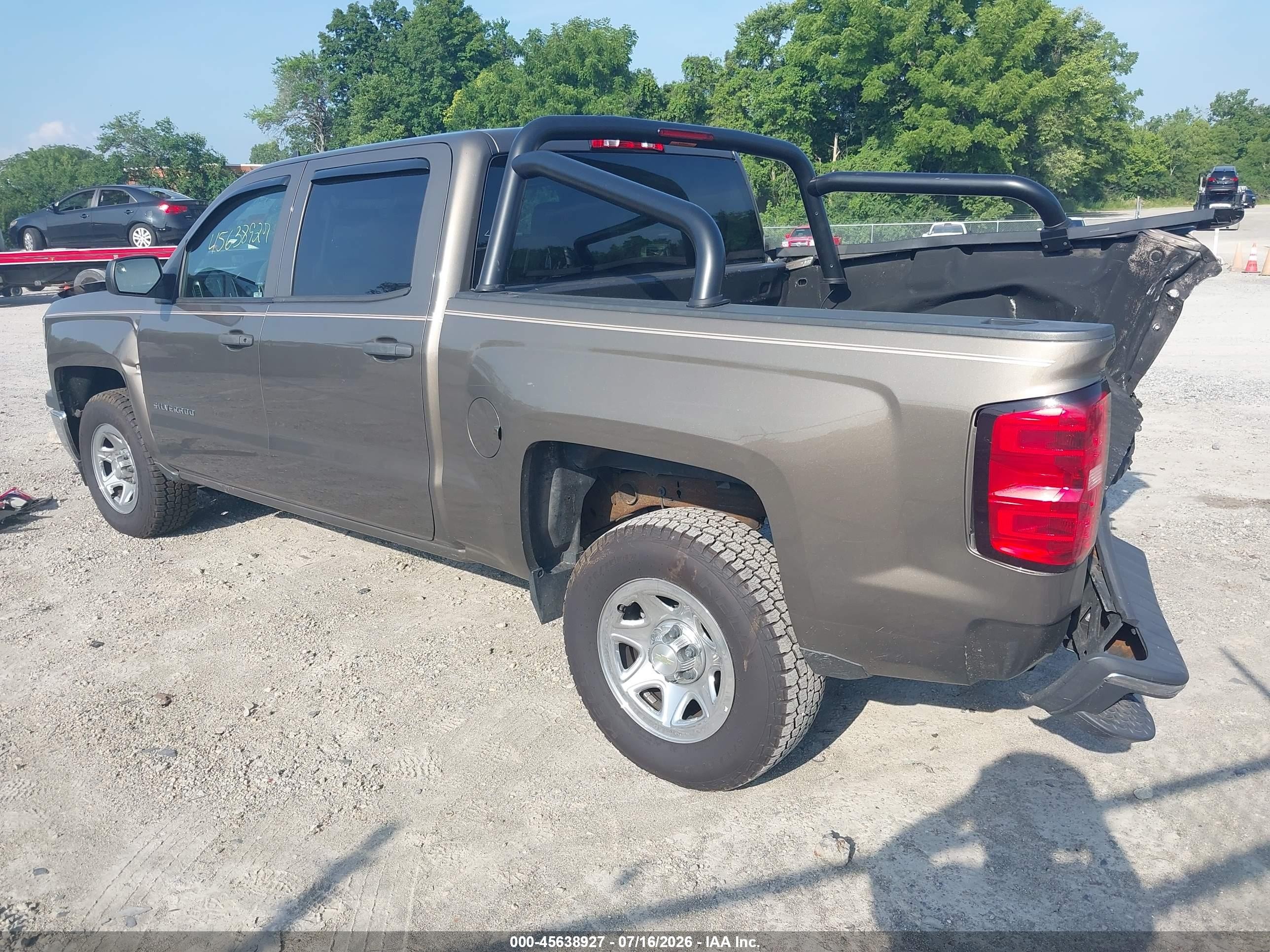 2015 Chevrolet Silverado 1500 Ls Tan vin: 3GCPCPEH5FG158268