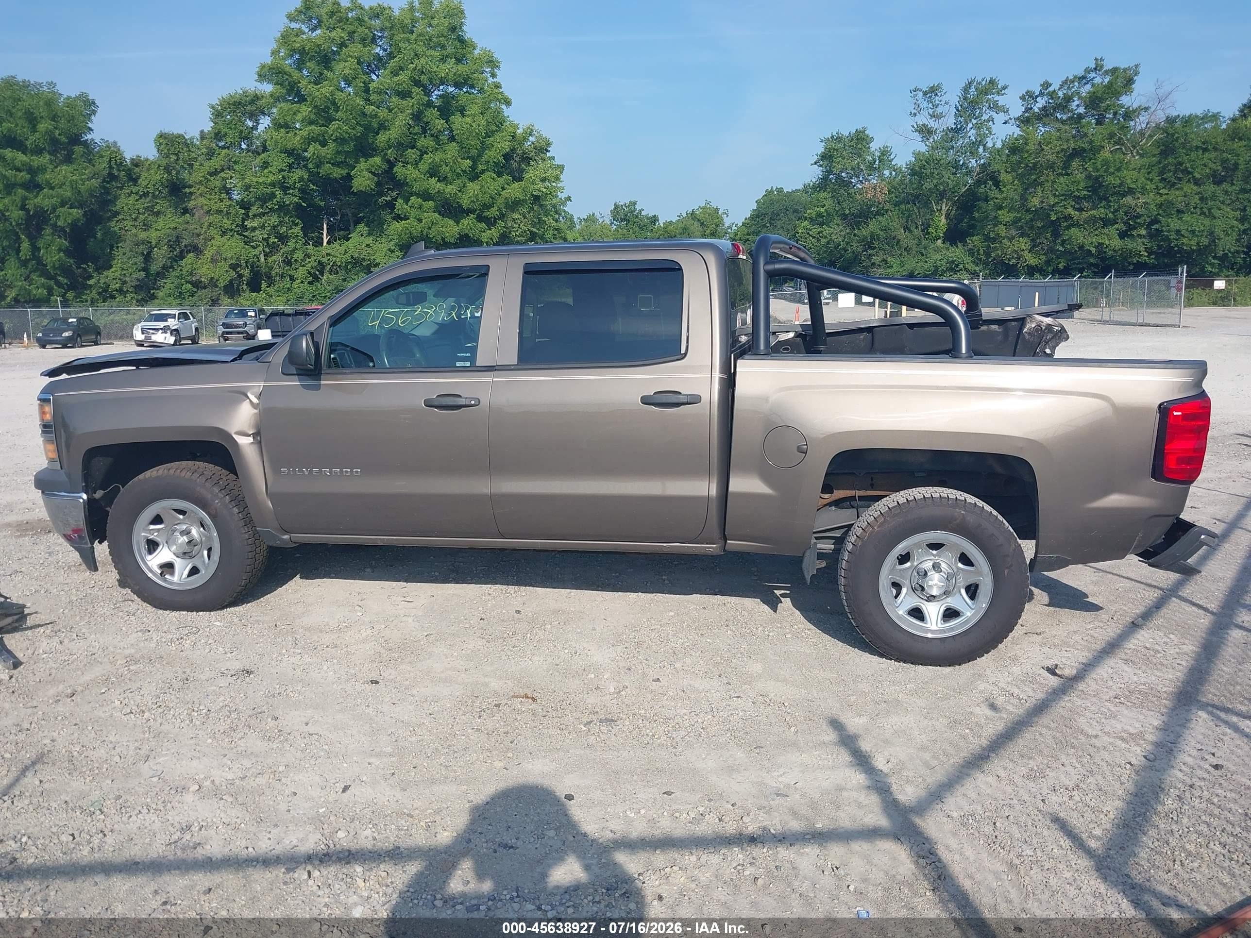 2015 Chevrolet Silverado 1500 Ls Tan vin: 3GCPCPEH5FG158268