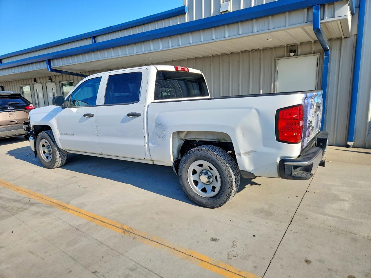 2014 Chevrolet Silverado C1500 Белый vin: 3GCPCPEH6EG332346