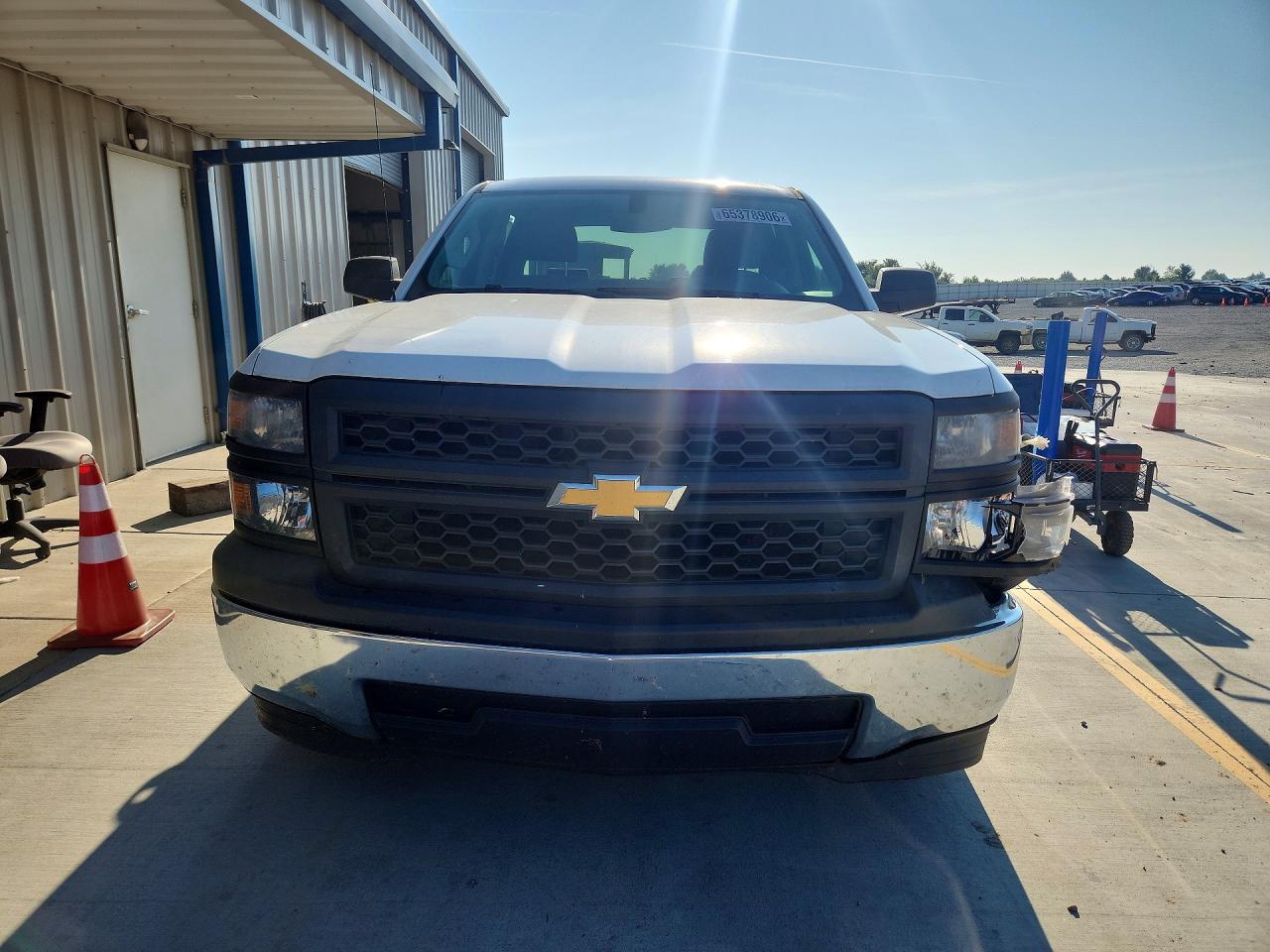 2014 Chevrolet Silverado C1500 Белый vin: 3GCPCPEH6EG332346