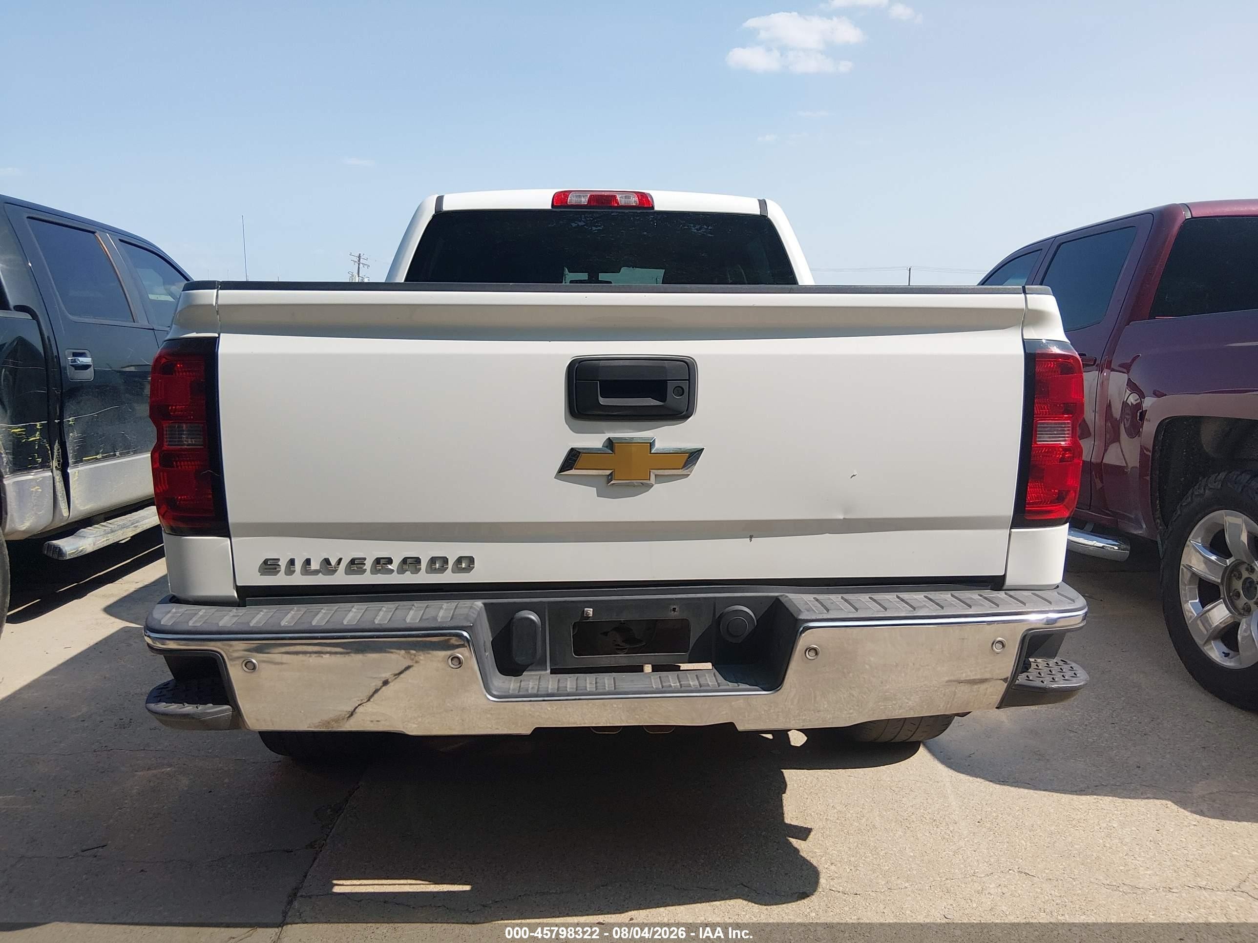2014 Chevrolet Silverado 1500 Work Truck White vin: 3GCPCPEH7EG190007