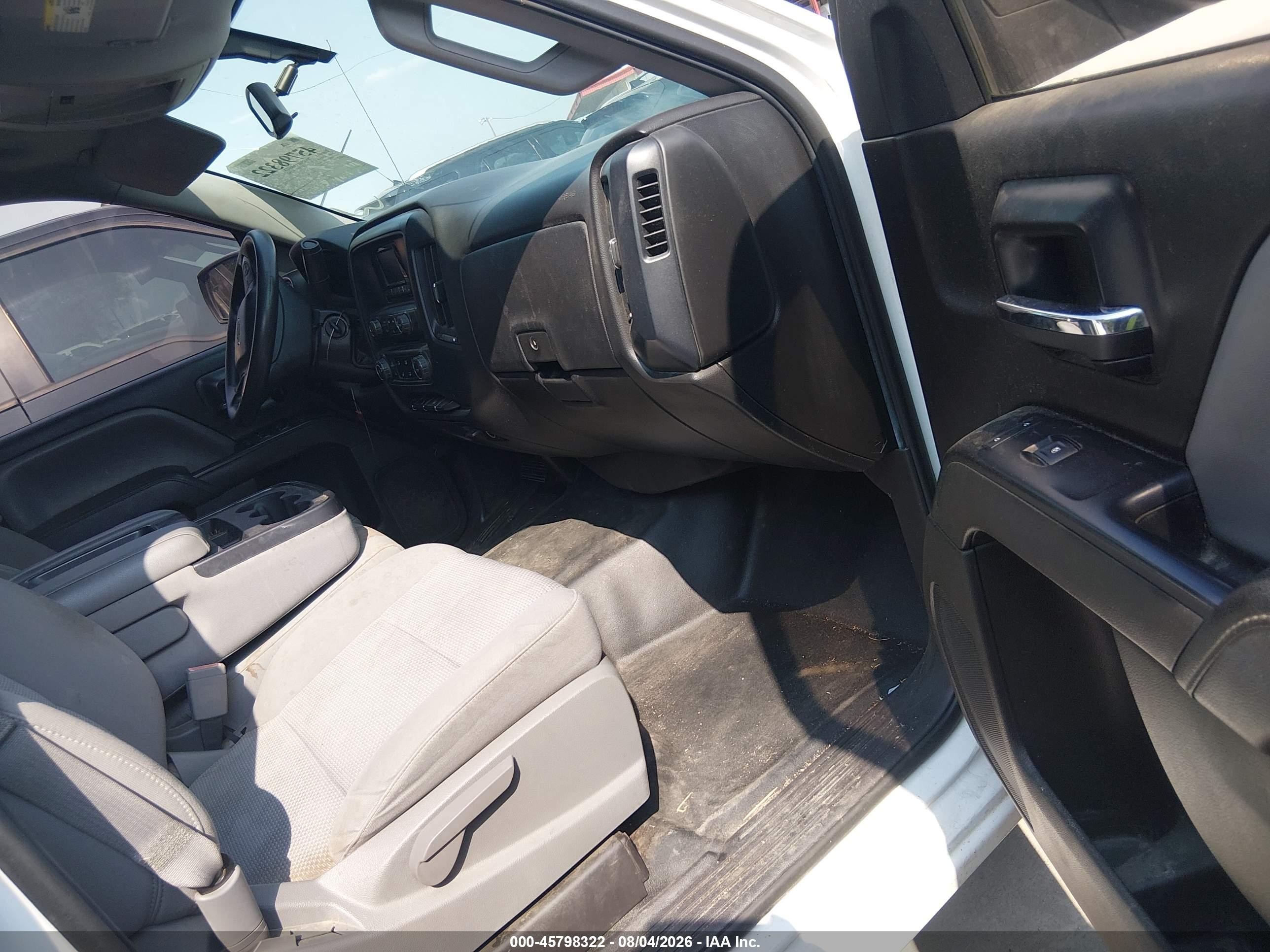 2014 Chevrolet Silverado 1500 Work Truck White vin: 3GCPCPEH7EG190007