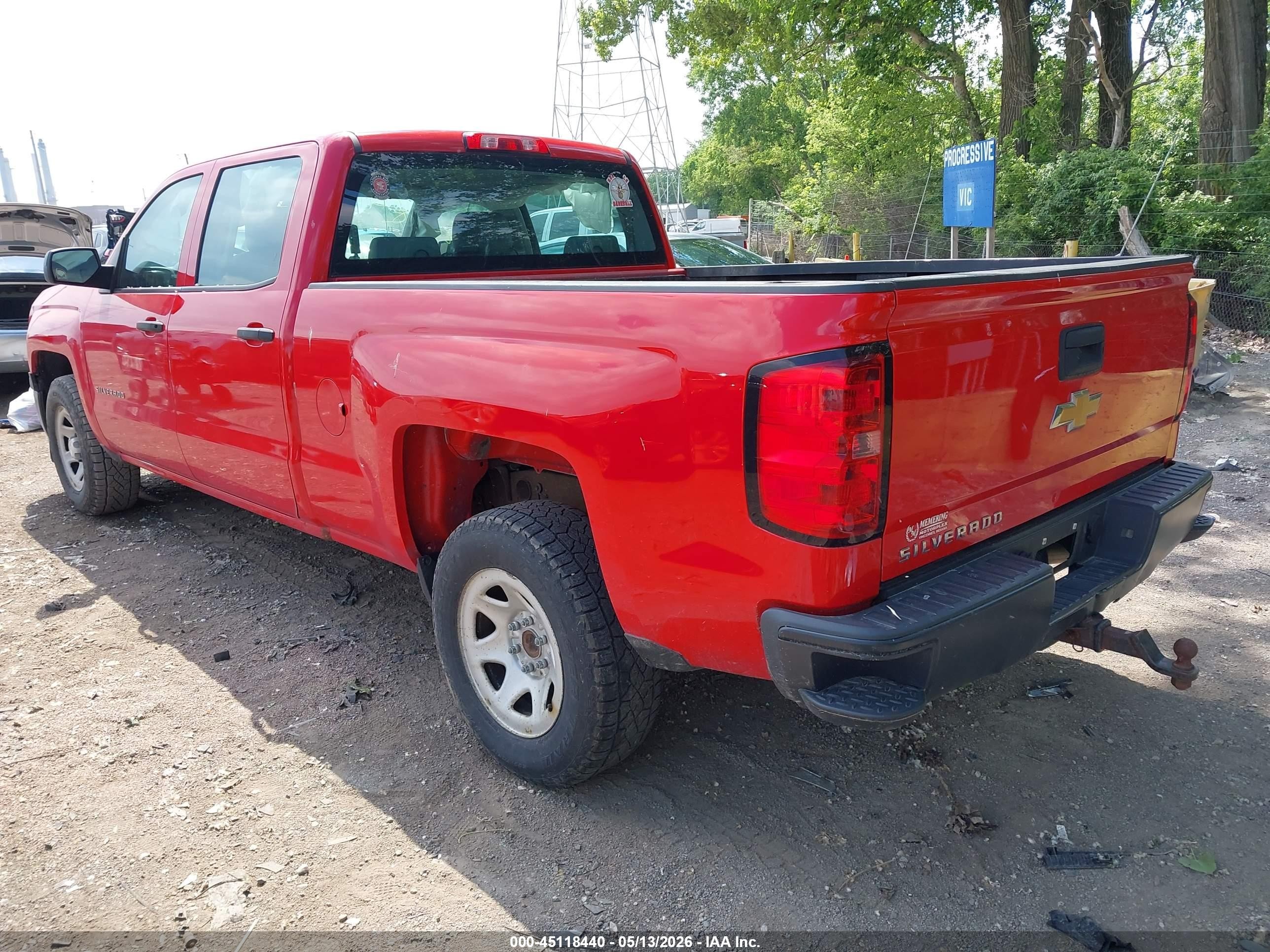 2014 Chevrolet Silverado 1500 Work Truck 1wt Красный vin: 3GCPCPEH7EG205315