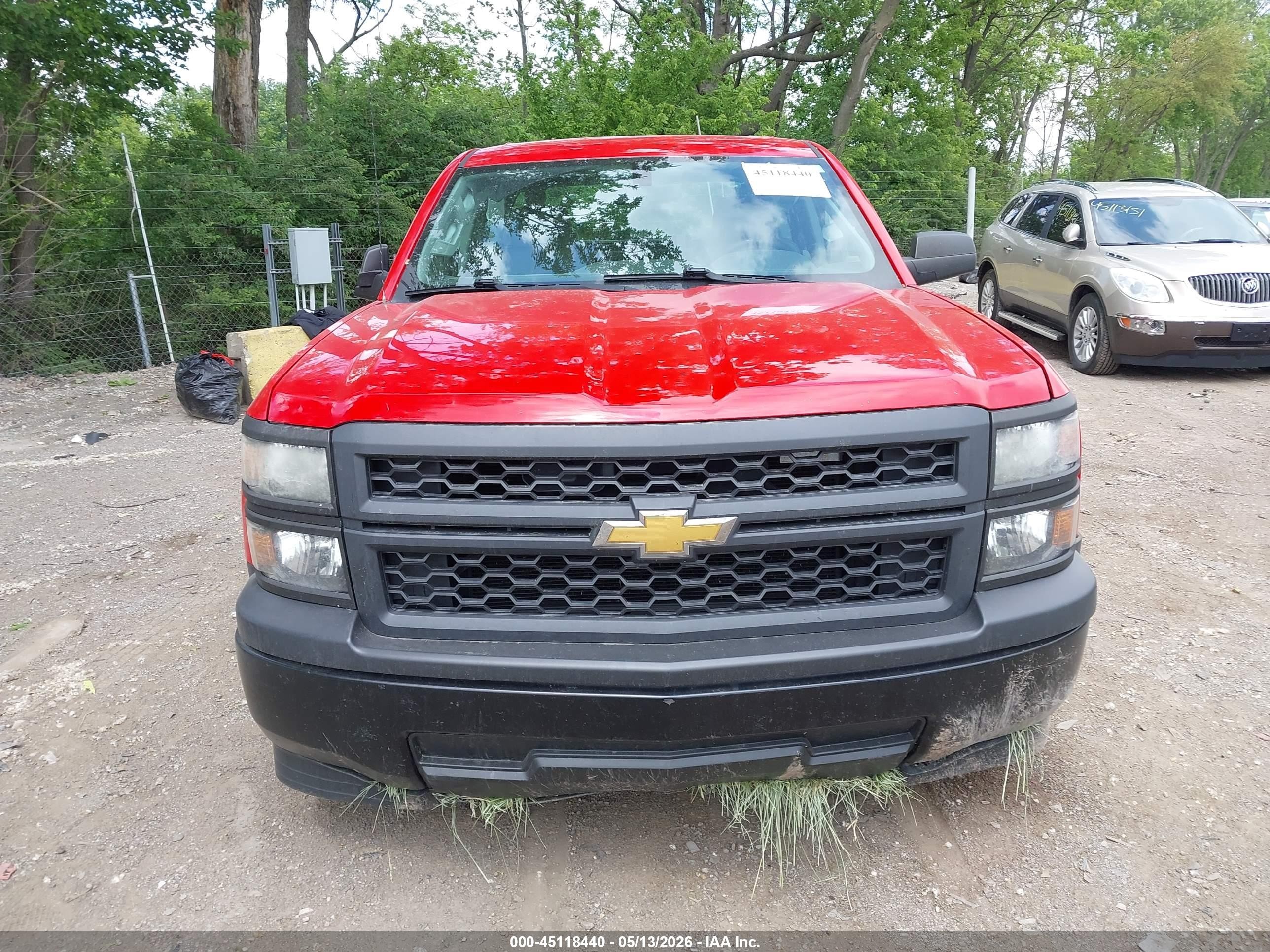 2014 Chevrolet Silverado 1500 Work Truck 1wt Красный vin: 3GCPCPEH7EG205315