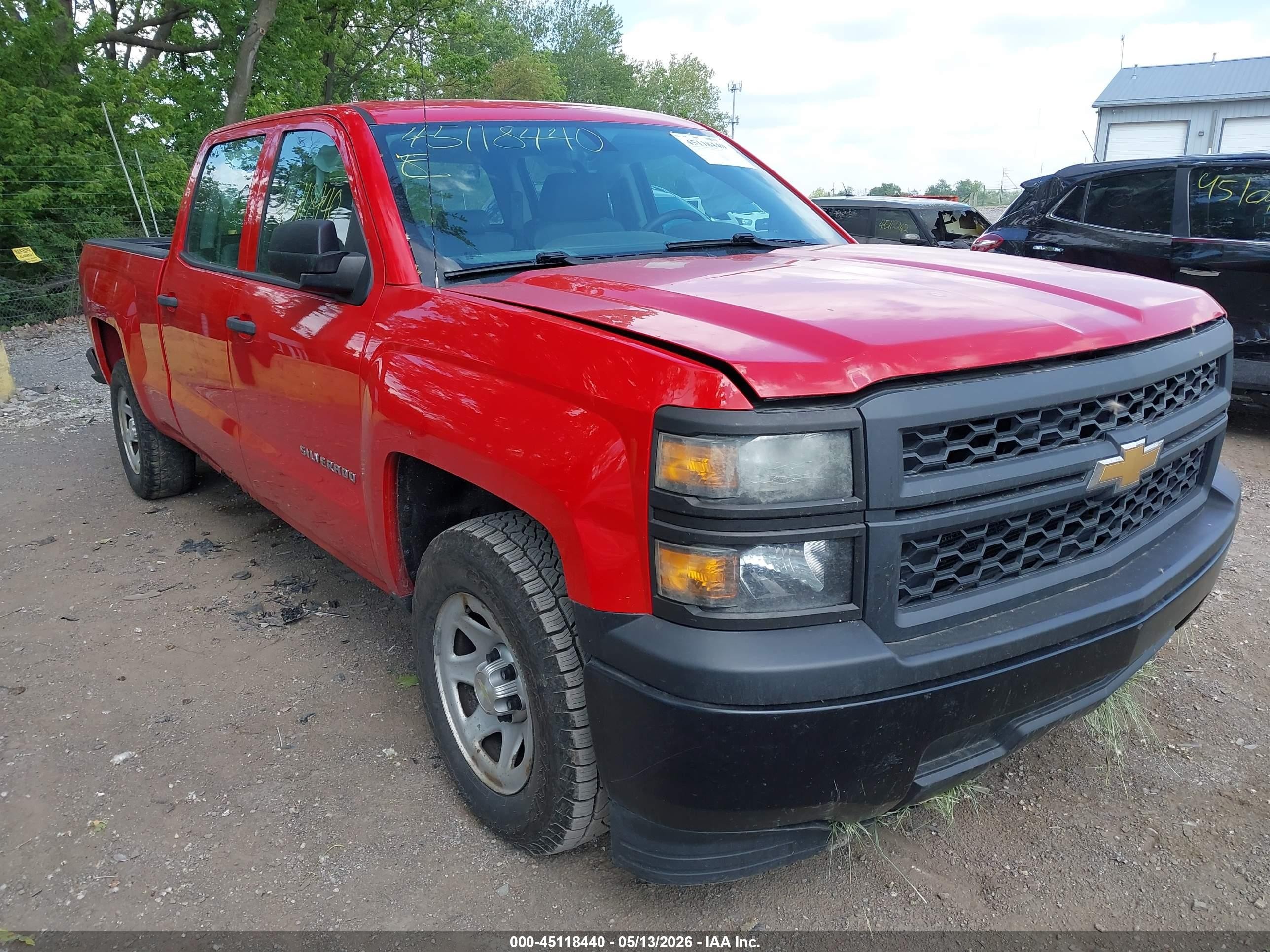 2014 Chevrolet Silverado 1500 Work Truck 1wt Красный vin: 3GCPCPEH7EG205315
