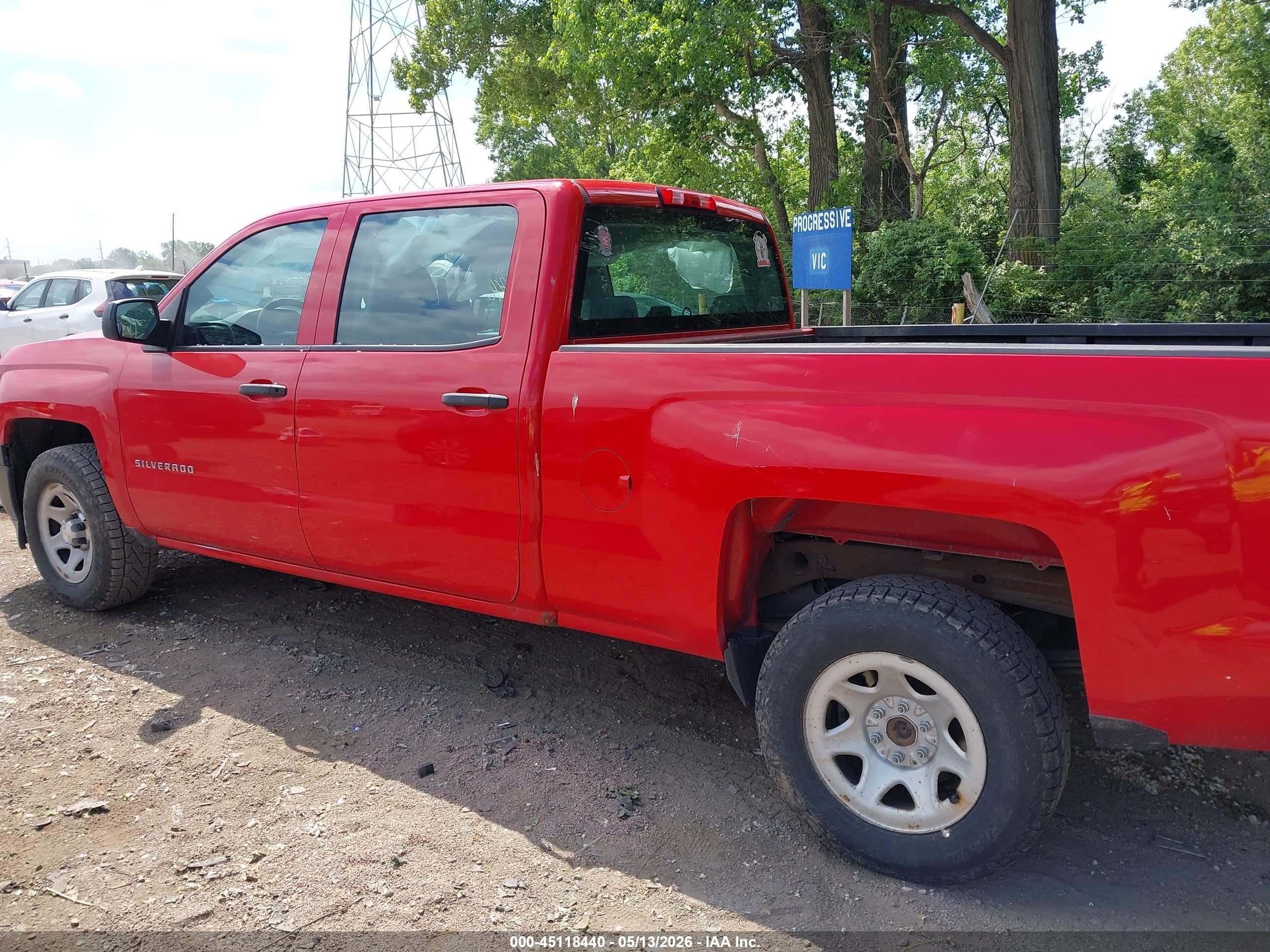 2014 Chevrolet Silverado 1500 Work Truck 1wt Красный vin: 3GCPCPEH7EG205315