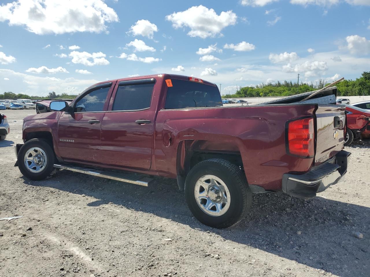 2014 Chevrolet Silverado C1500 Burgundy vin: 3GCPCPEH7EG317340