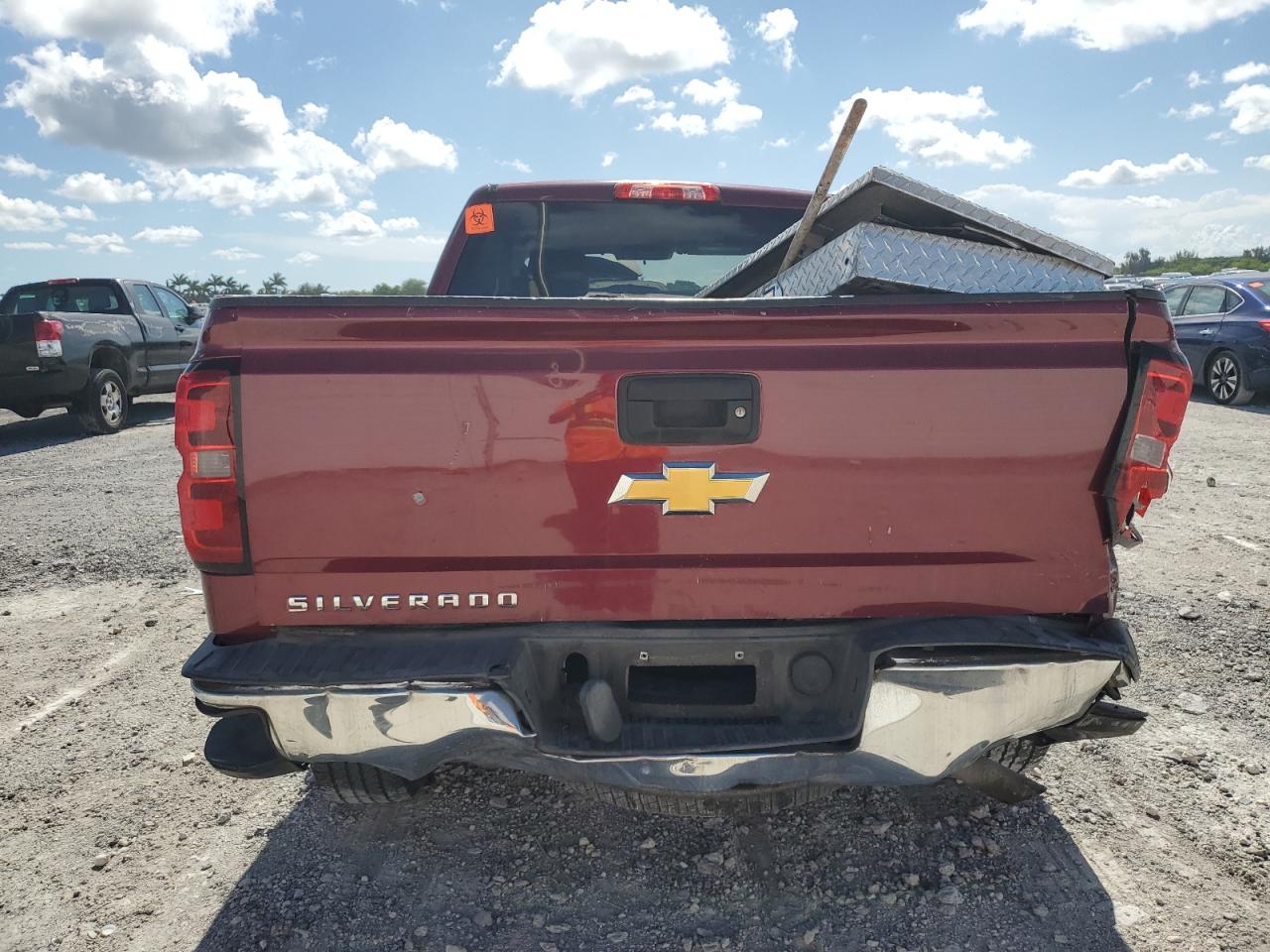 2014 Chevrolet Silverado C1500 Burgundy vin: 3GCPCPEH7EG317340