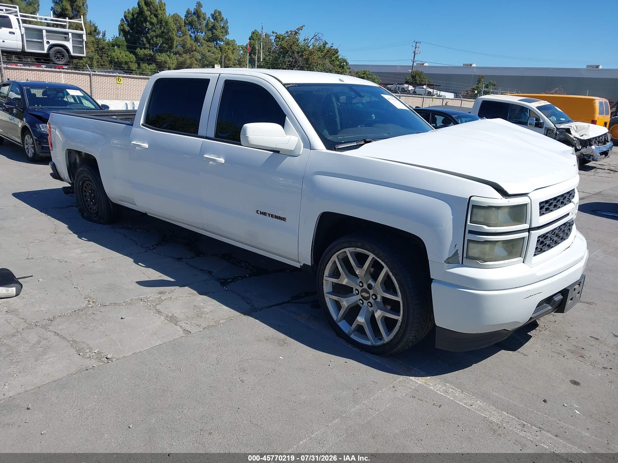 2014 Chevrolet Silverado 1500 Work Truck Белый vin: 3GCPCPEH8EG294392