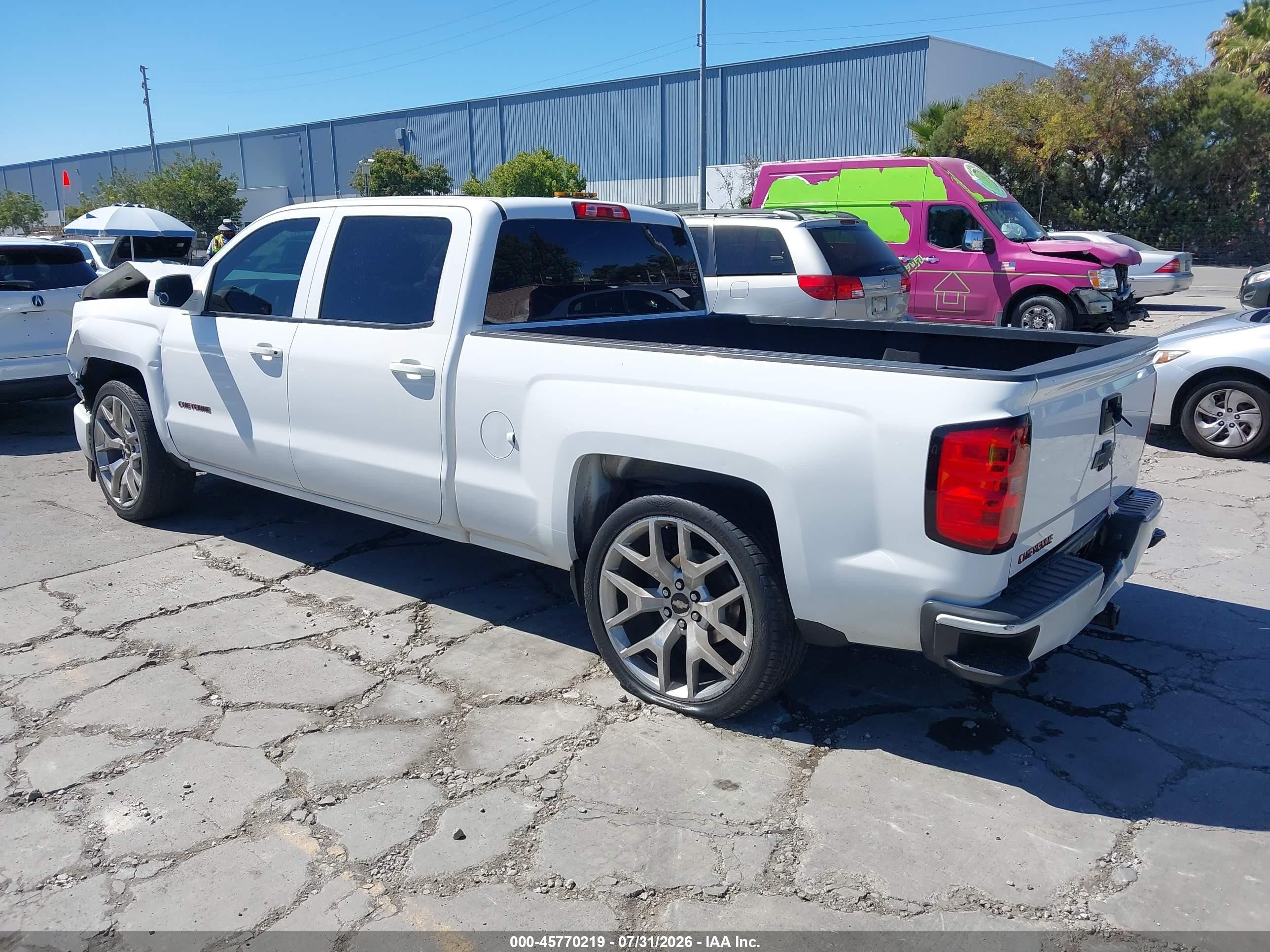 2014 Chevrolet Silverado 1500 Work Truck White vin: 3GCPCPEH8EG294392