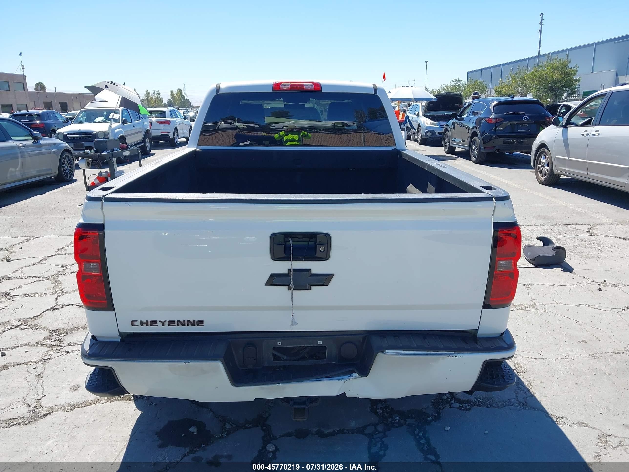 2014 Chevrolet Silverado 1500 Work Truck White vin: 3GCPCPEH8EG294392