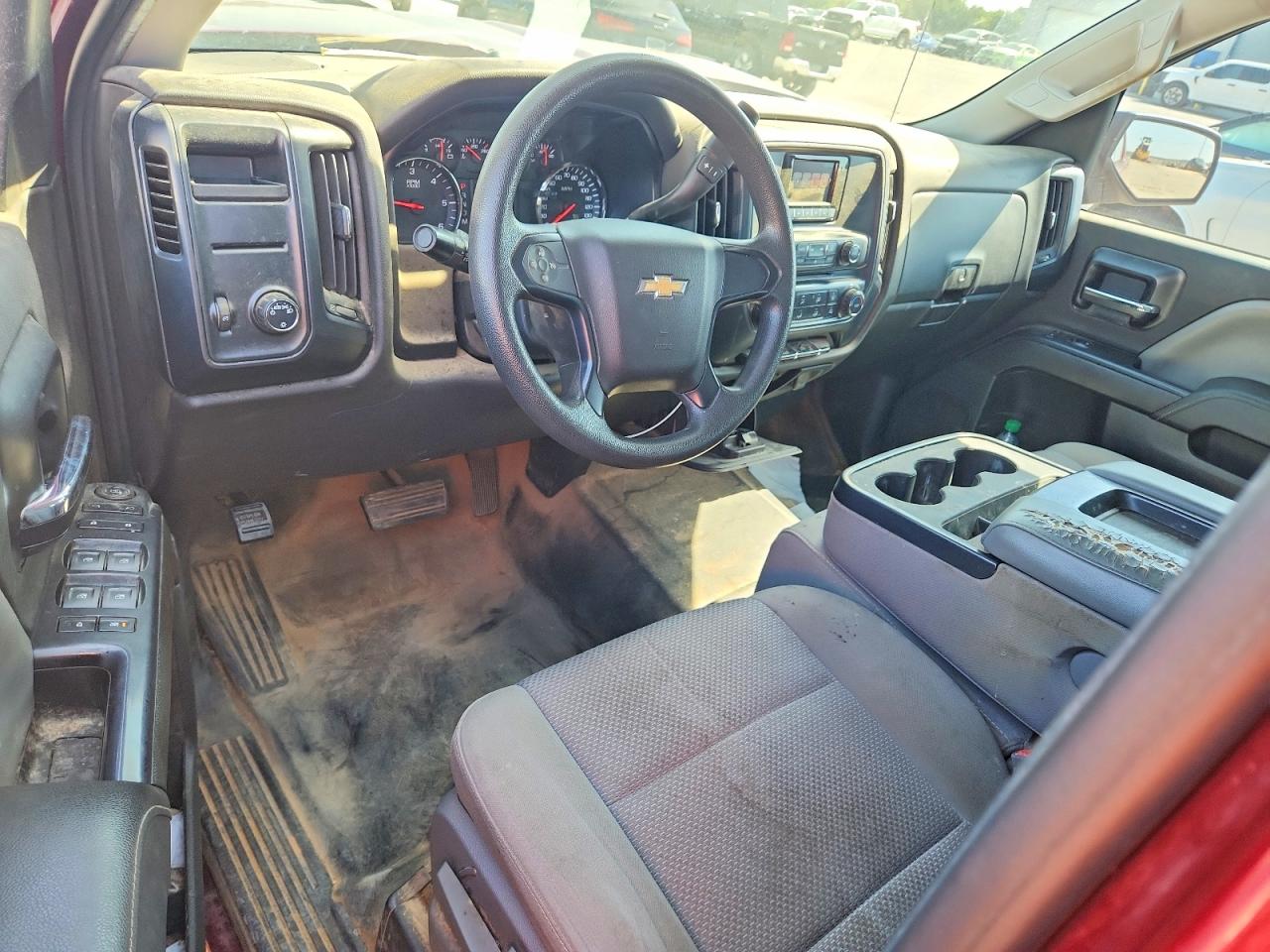 2014 Chevrolet Silverado C1500 Burgundy vin: 3GCPCPEH8EG322935