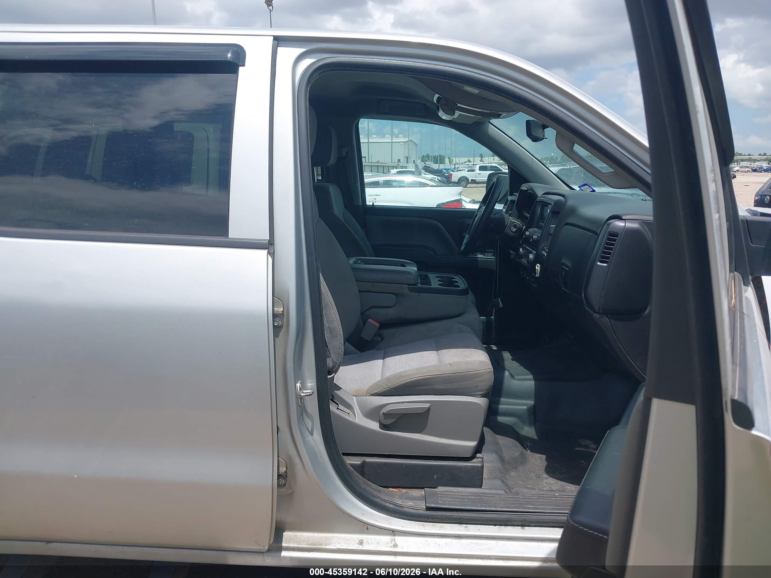 2015 Chevrolet Silverado 1500 Ls Silver vin: 3GCPCPEH8FG448567