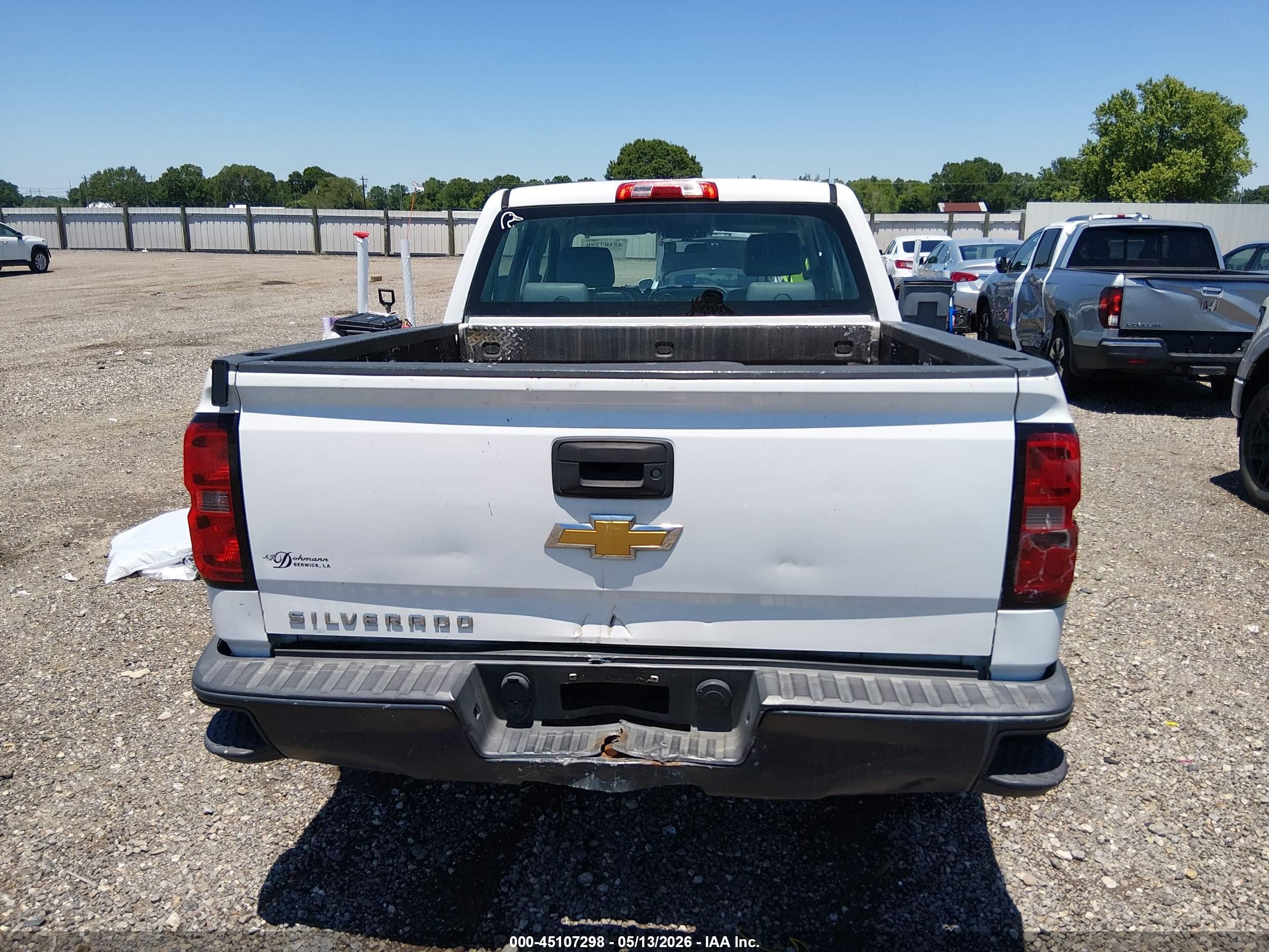 2014 Chevrolet Silverado 1500 Work Truck 1wt White vin: 3GCPCPEH9EG324743