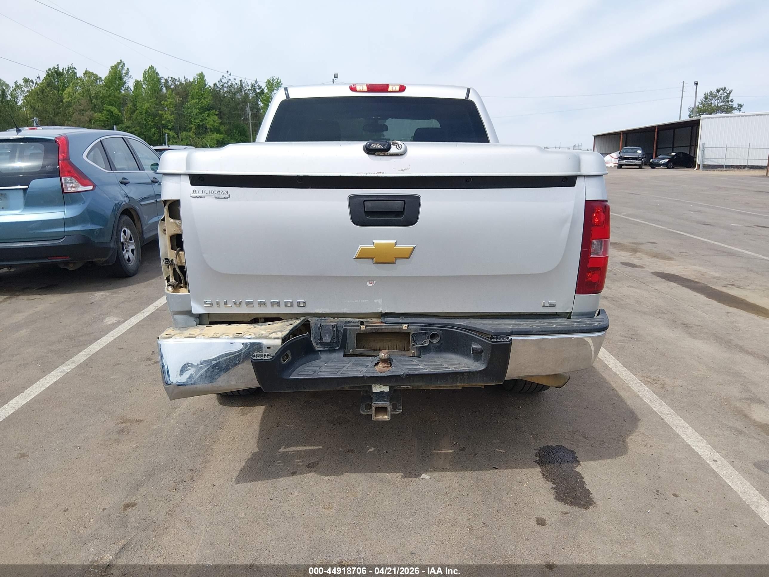 2012 Chevrolet Silverado 1500 Ls Silver vin: 3GCPCREA0CG234442
