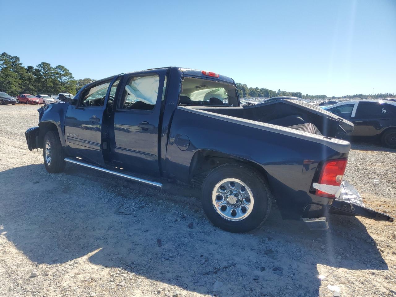 2011 Chevrolet Silverado C1500 Ls Blue vin: 3GCPCREA1BG334192