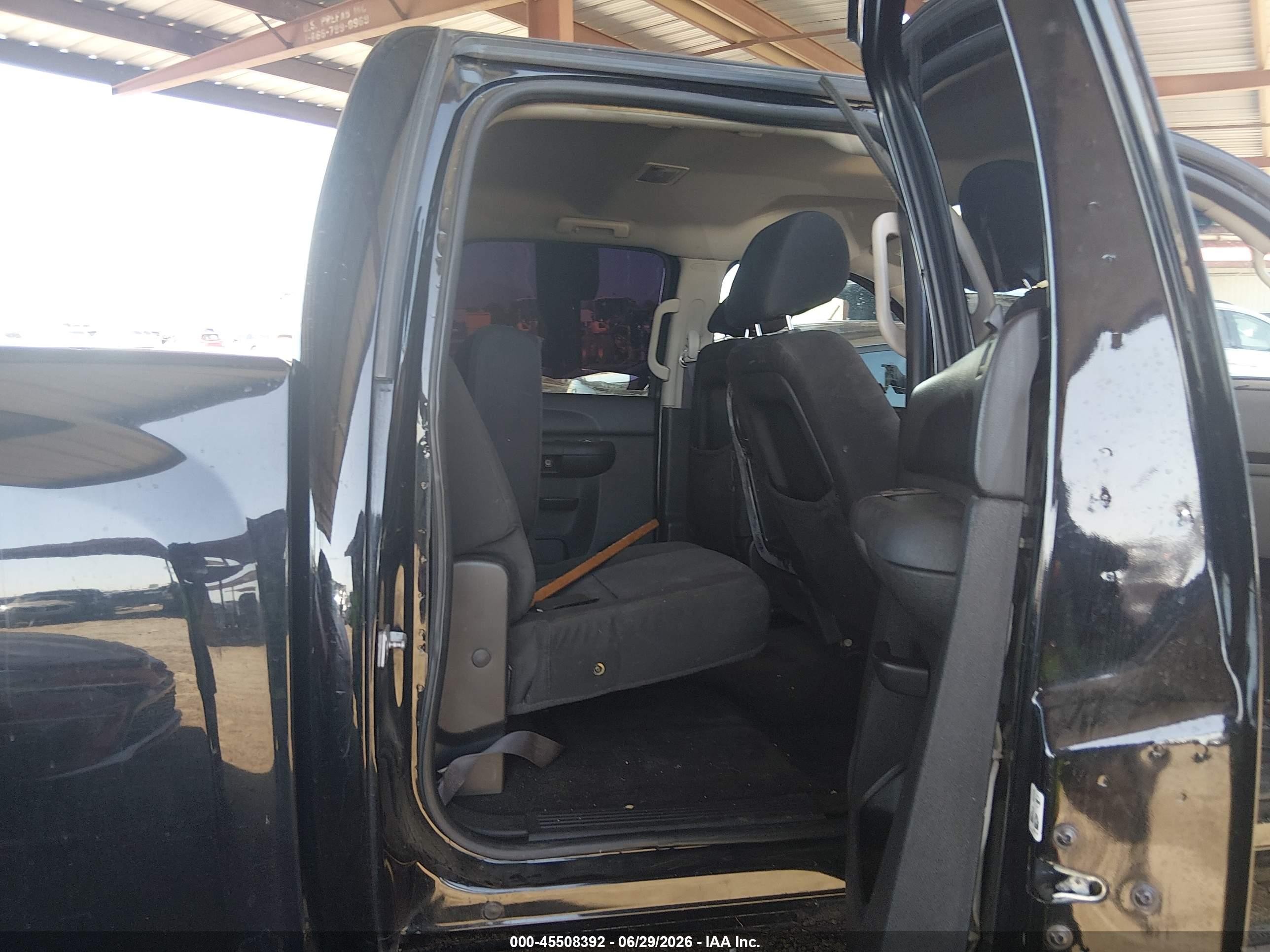2011 Chevrolet Silverado 1500 Ls Black vin: 3GCPCREA2BG387676