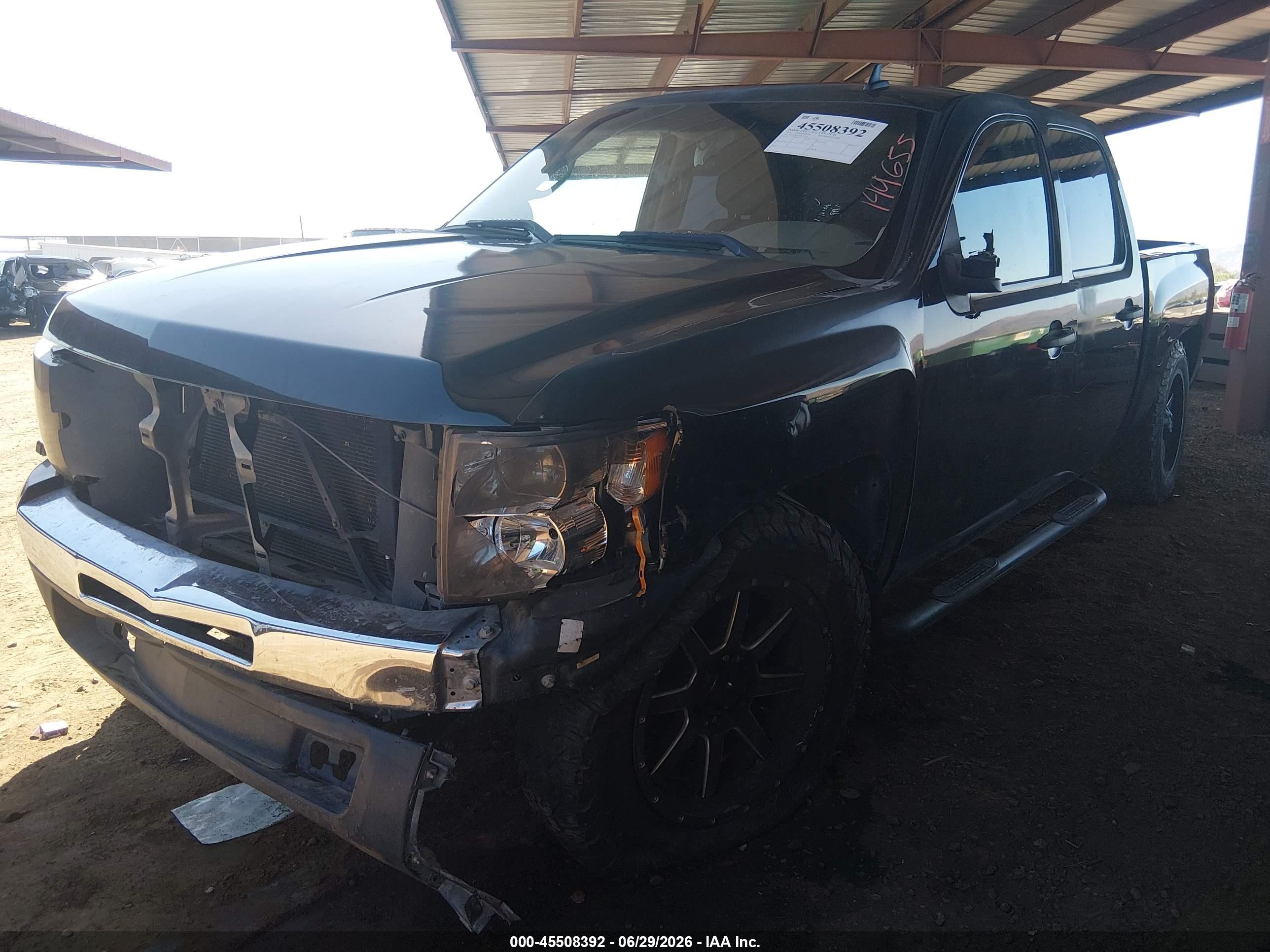 2011 Chevrolet Silverado 1500 Ls Black vin: 3GCPCREA2BG387676