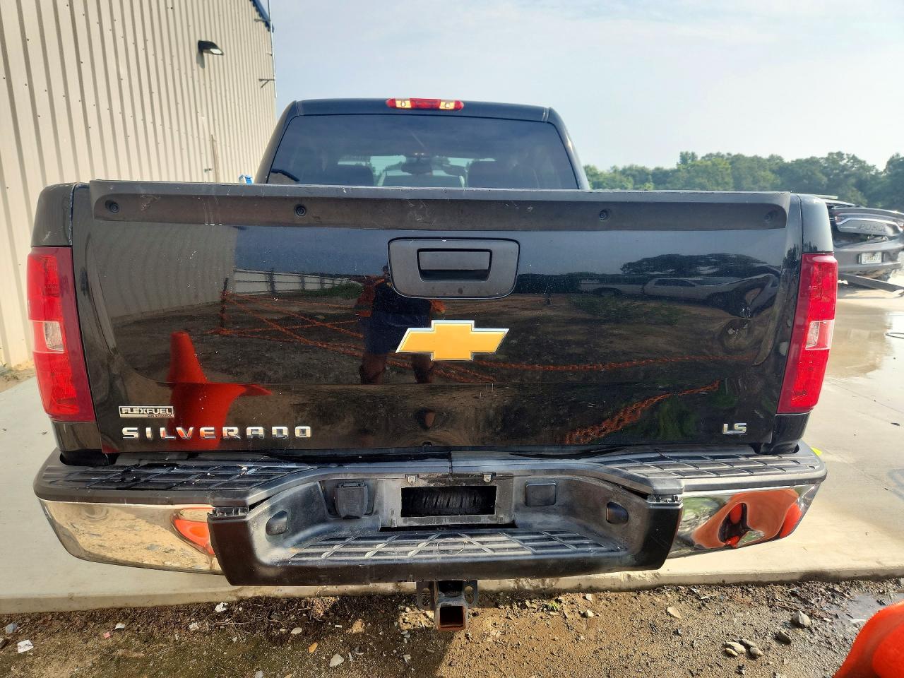 2012 Chevrolet Silverado C1500 Ls Black vin: 3GCPCREA2CG161431