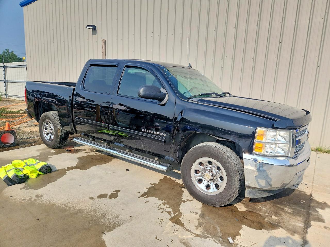 2012 Chevrolet Silverado C1500 Ls Black vin: 3GCPCREA2CG161431