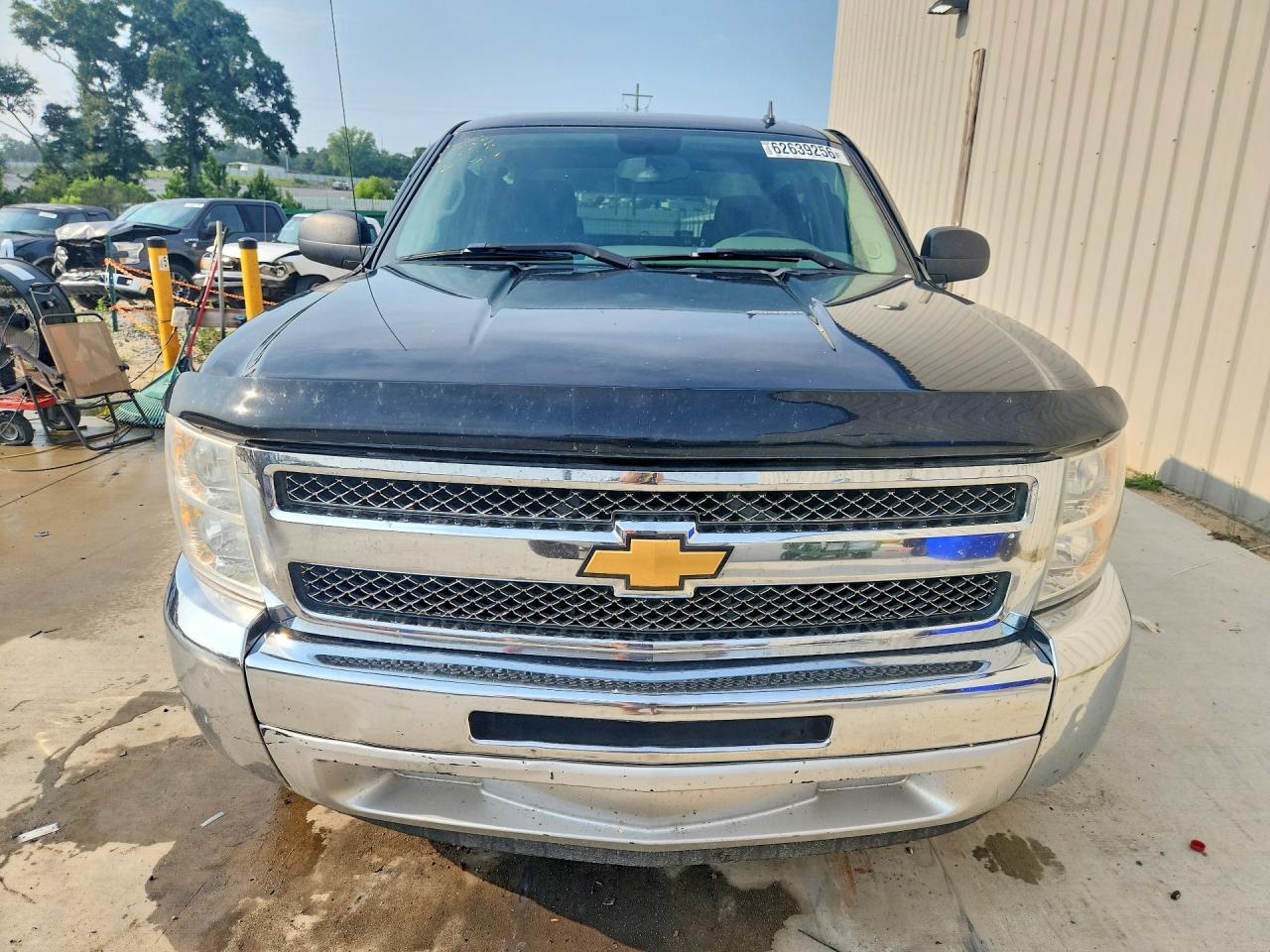 2012 Chevrolet Silverado C1500 Ls Black vin: 3GCPCREA2CG161431