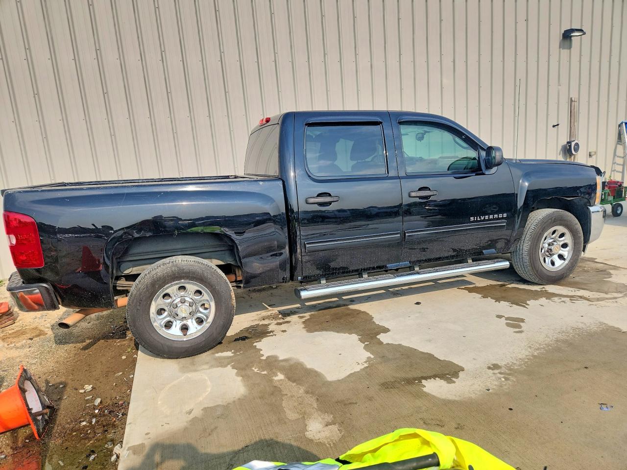 2012 Chevrolet Silverado C1500 Ls Black vin: 3GCPCREA2CG161431