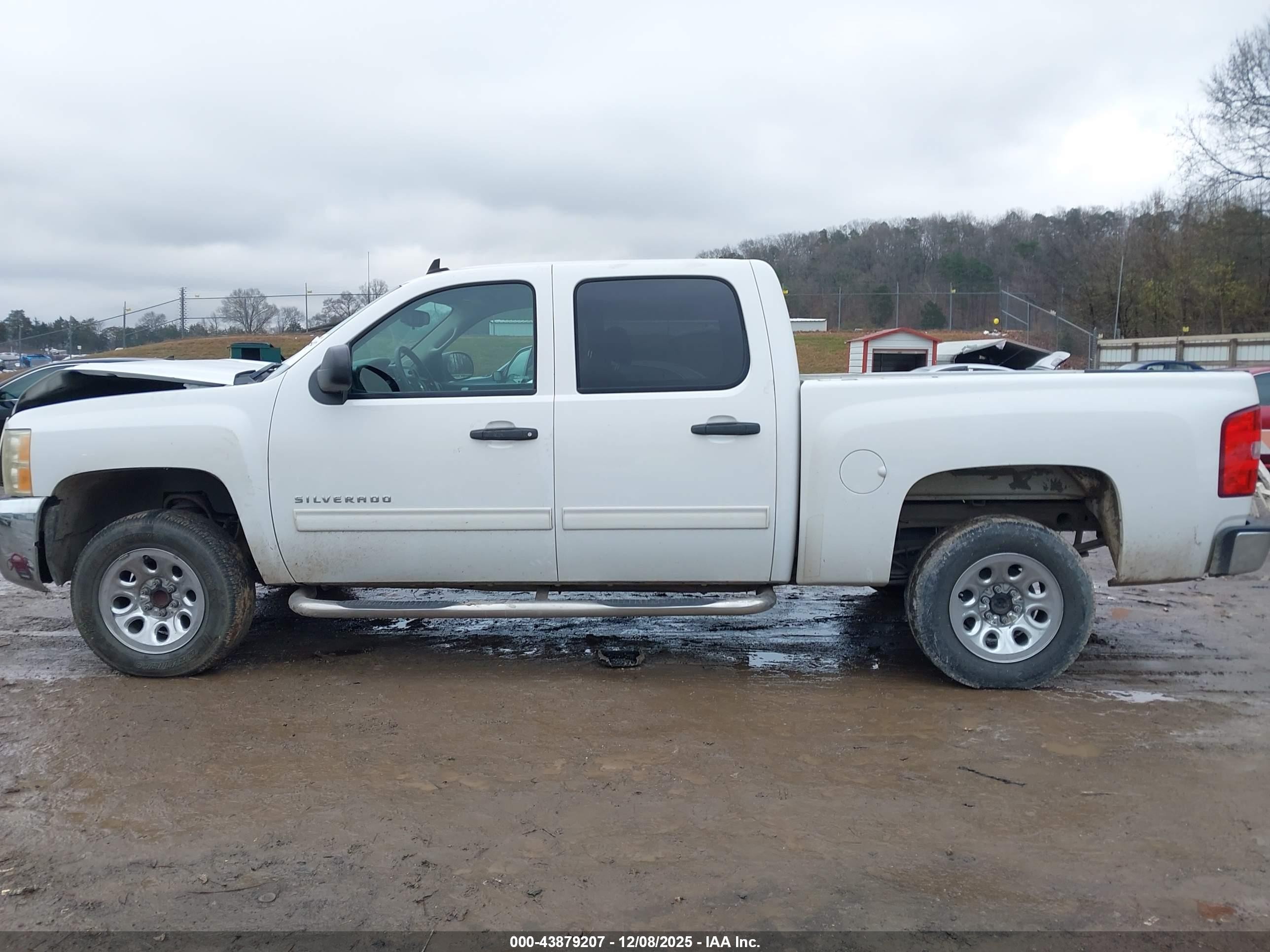 2012 Chevrolet Silverado 1500 Ls White vin: 3GCPCREA2CG295579