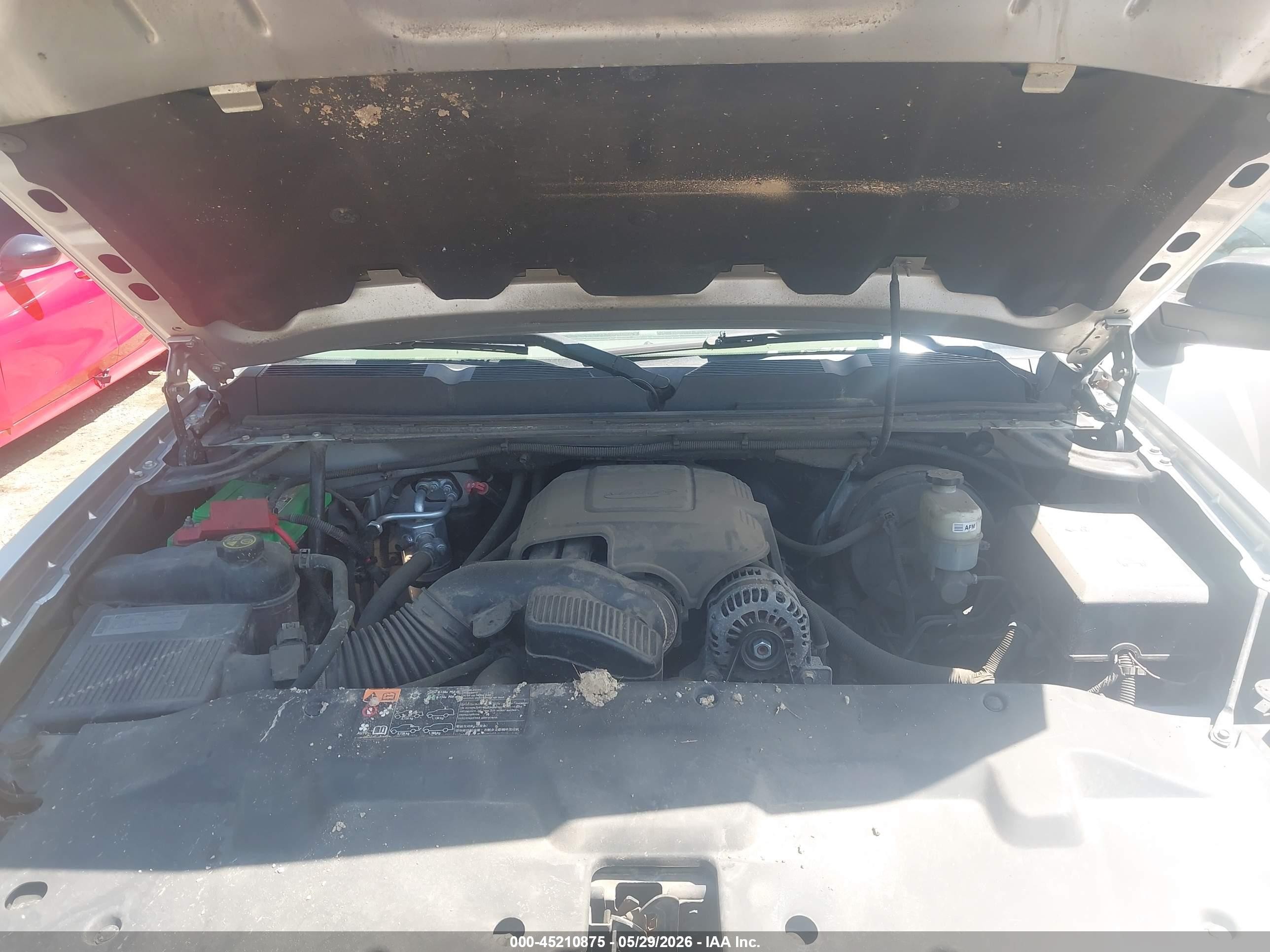 2013 Chevrolet Silverado 1500 Ls Silver vin: 3GCPCREA2DG263653