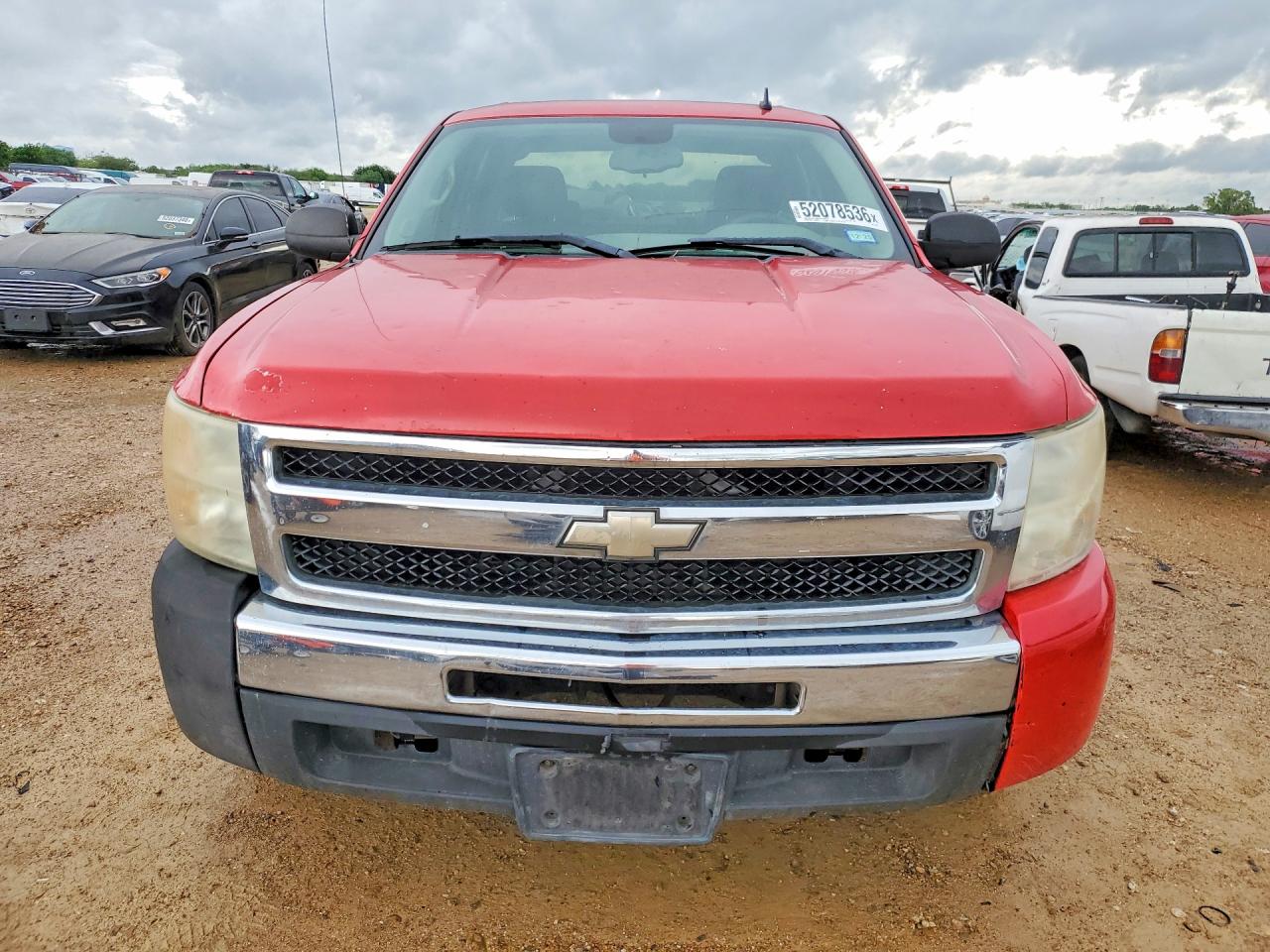 2011 Chevrolet Silverado C1500 Ls Red vin: 3GCPCREA3BG345114