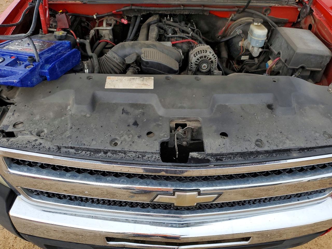 2011 Chevrolet Silverado C1500 Ls Red vin: 3GCPCREA3BG345114