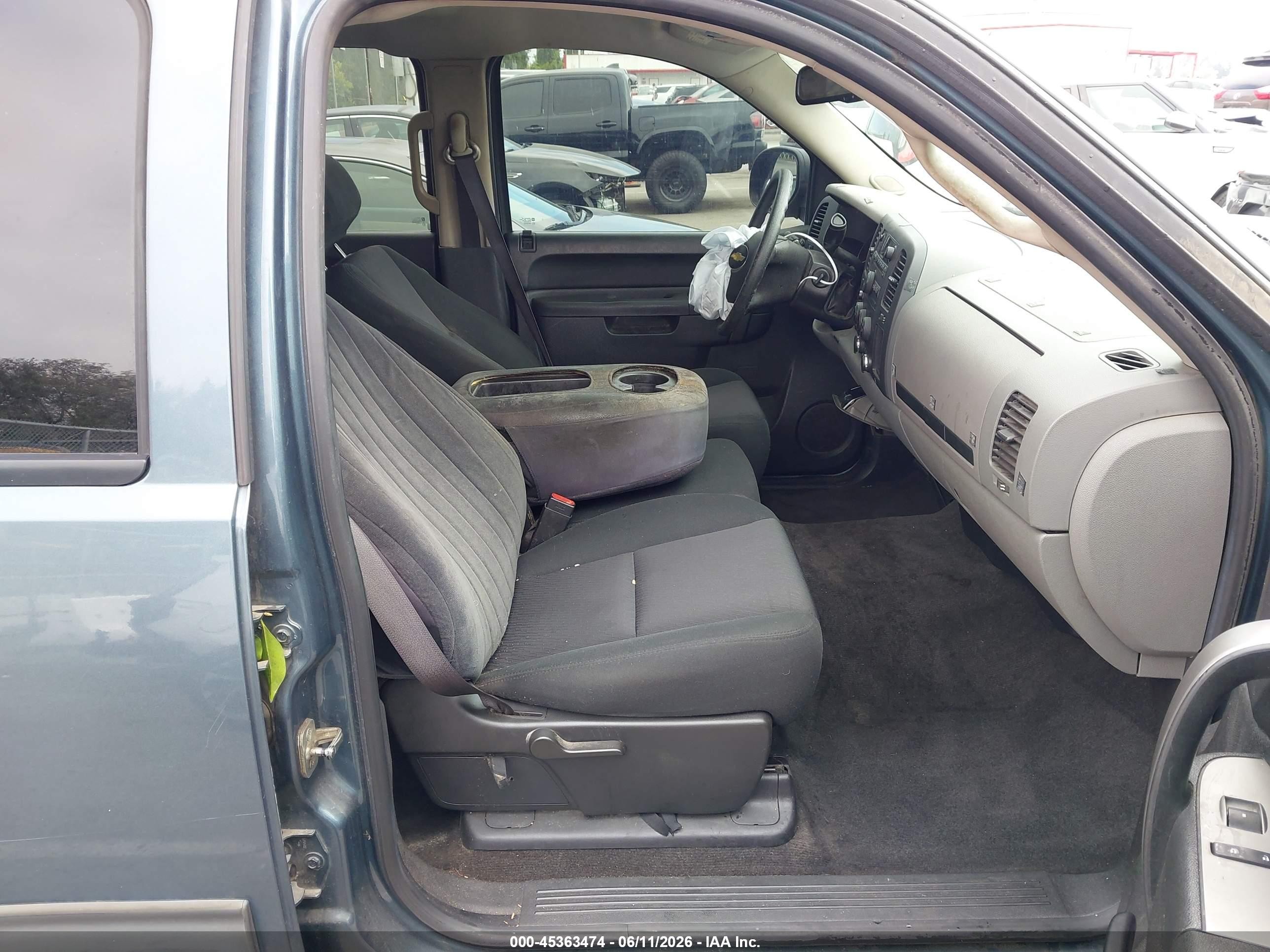 2012 Chevrolet Silverado 1500 Ls Blue vin: 3GCPCREA3CG200348