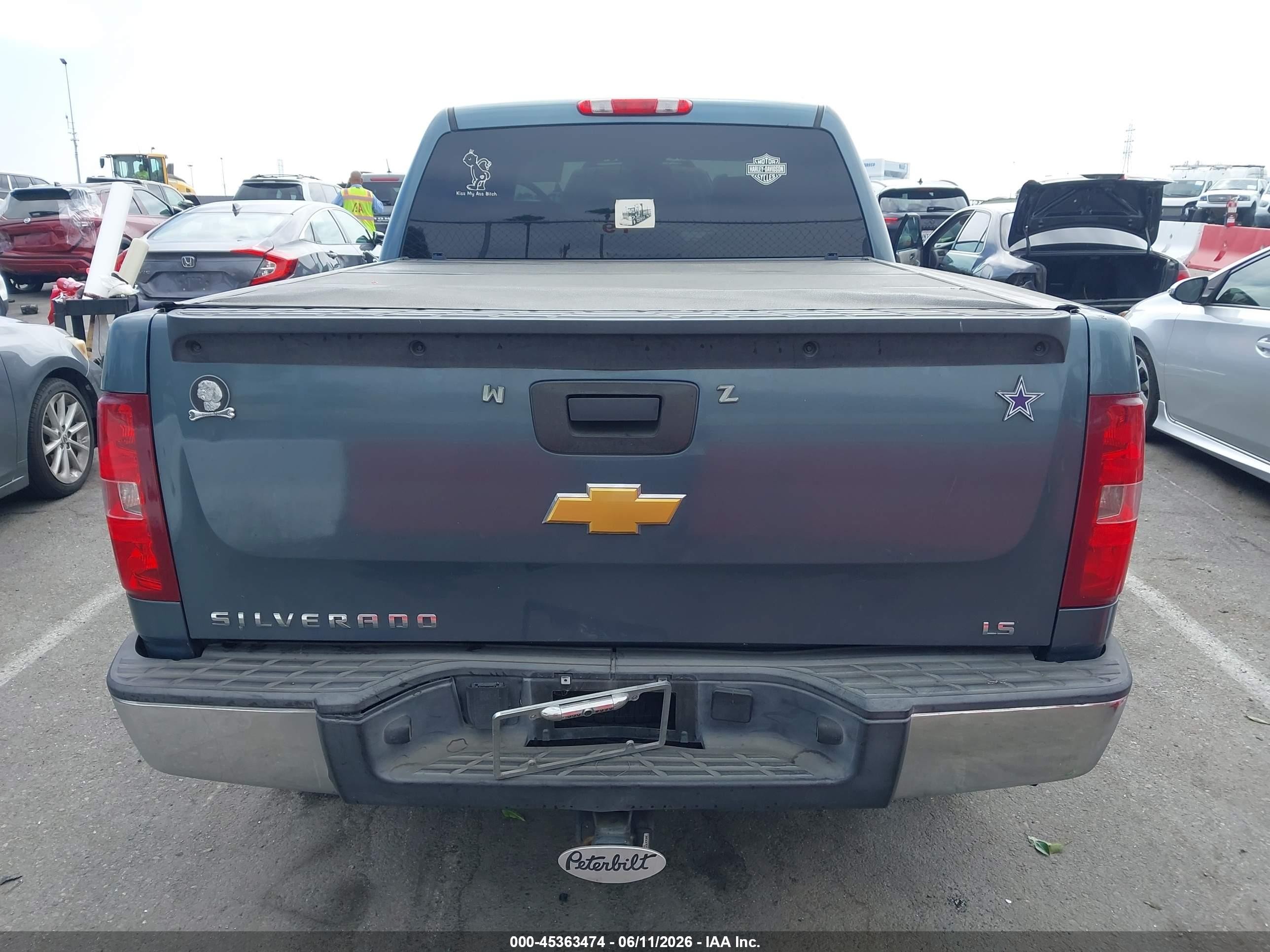 2012 Chevrolet Silverado 1500 Ls Blue vin: 3GCPCREA3CG200348