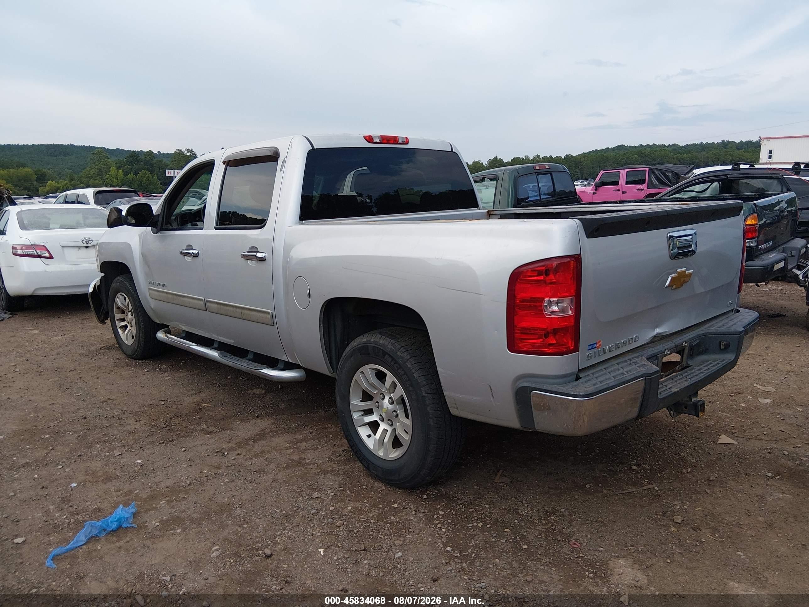 2013 Chevrolet Silverado 1500 Ls Silver vin: 3GCPCREA3DG191782