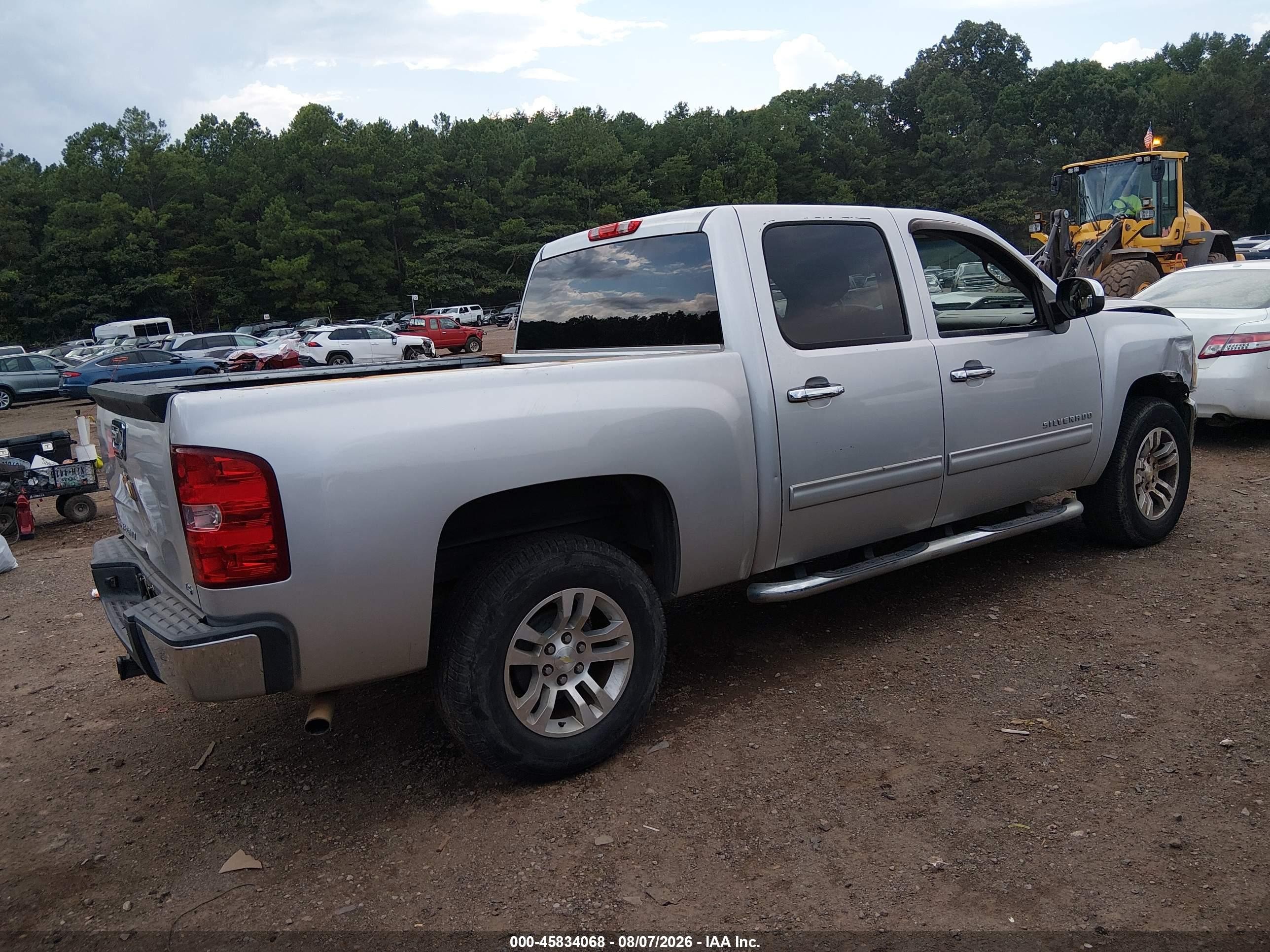 2013 Chevrolet Silverado 1500 Ls Silver vin: 3GCPCREA3DG191782