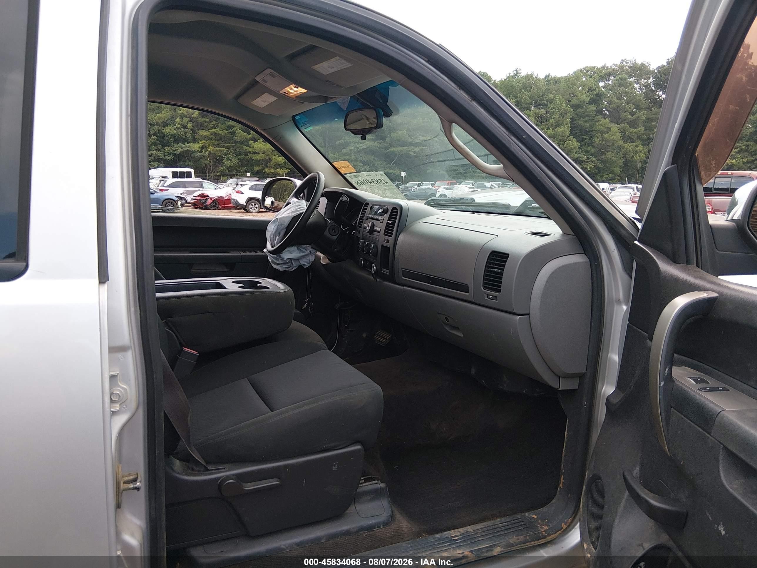 2013 Chevrolet Silverado 1500 Ls Silver vin: 3GCPCREA3DG191782