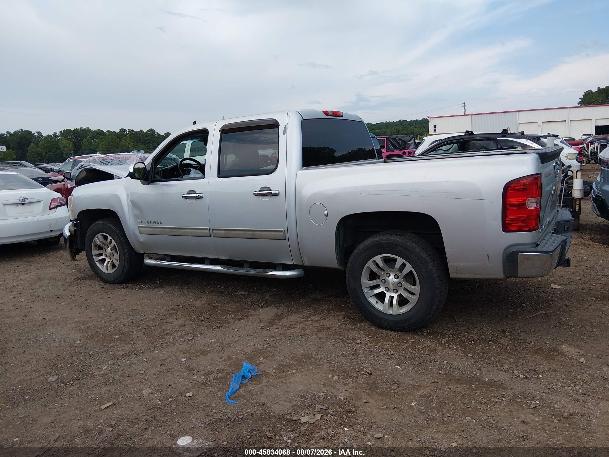 2013 Chevrolet Silverado 1500 Ls Silver vin: 3GCPCREA3DG191782