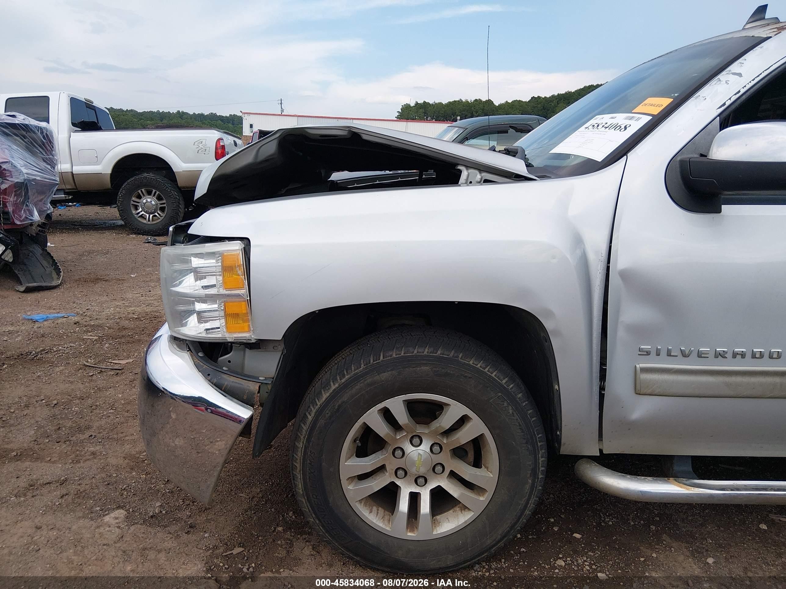 2013 Chevrolet Silverado 1500 Ls Silver vin: 3GCPCREA3DG191782