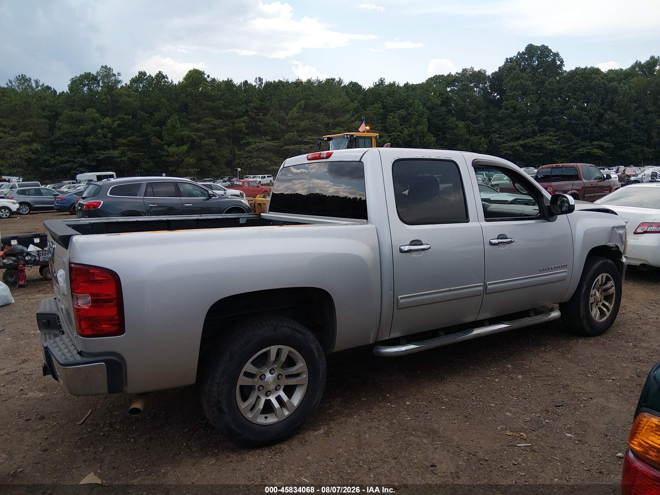 2013 Chevrolet Silverado 1500 Ls Silver vin: 3GCPCREA3DG191782