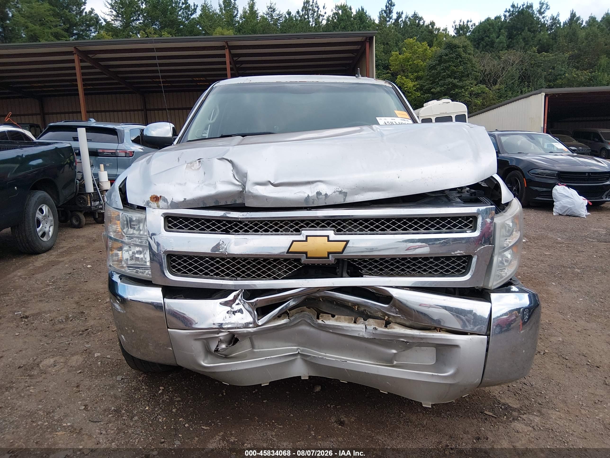 2013 Chevrolet Silverado 1500 Ls Silver vin: 3GCPCREA3DG191782